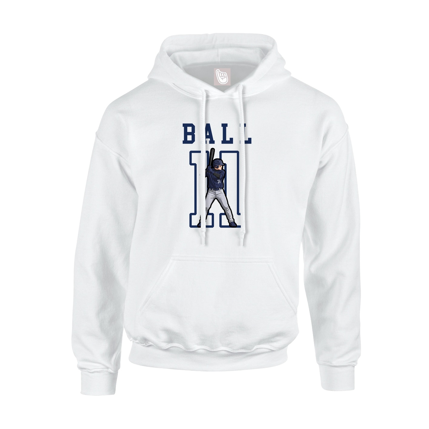 Youth Hoodie — Shirsey in White