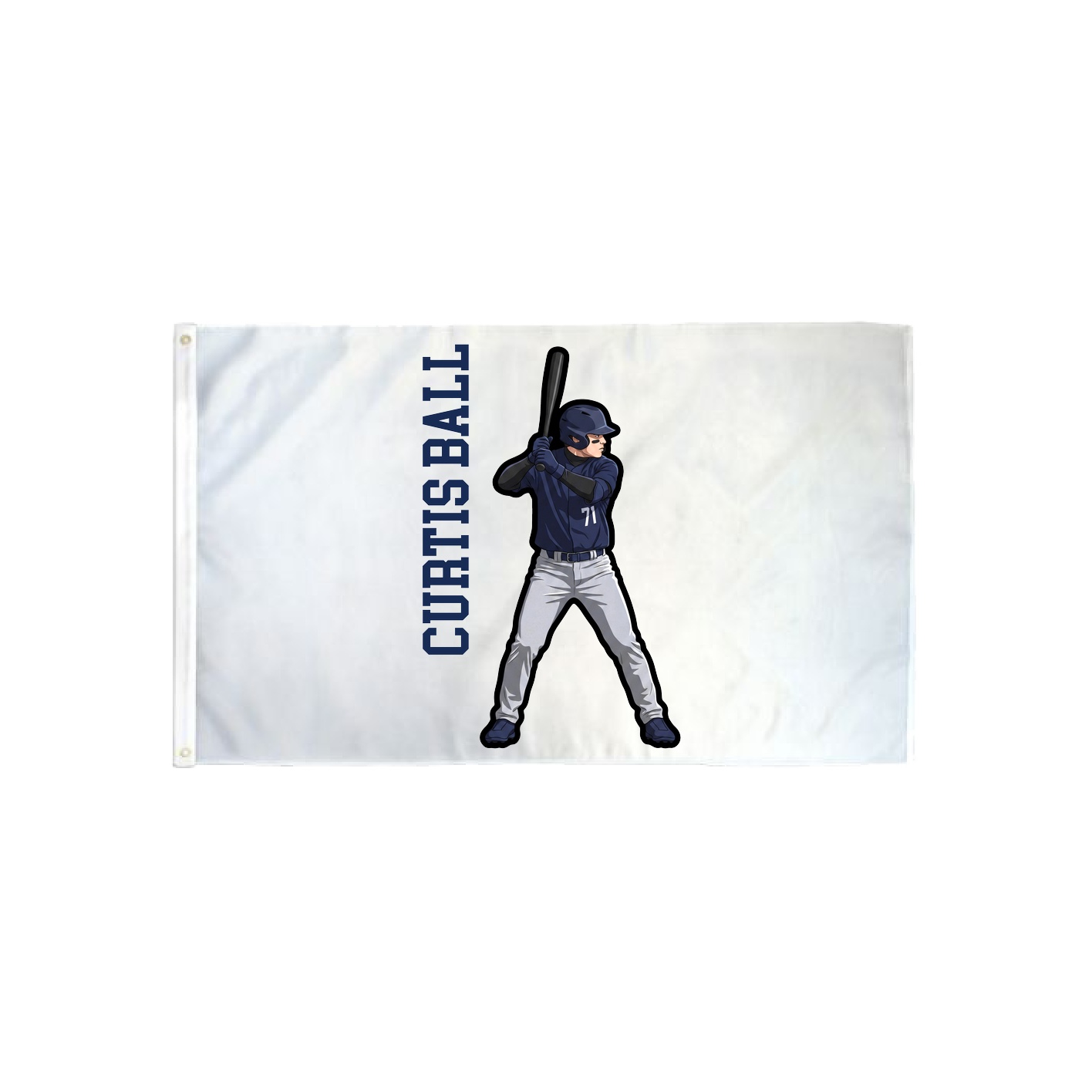 3x5 Flag — Name Vertical in Classic