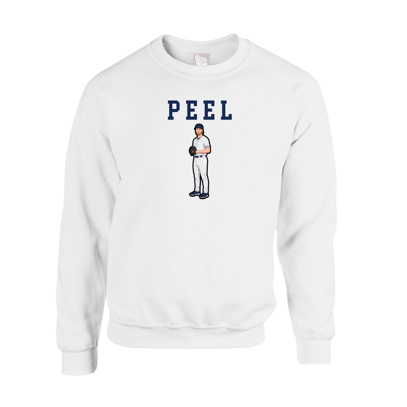 Fleece Crew — Shirsey in White