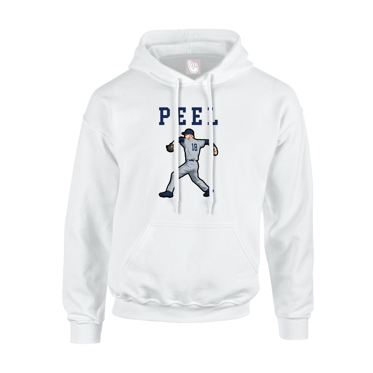 Youth Hoodie — Shirsey in White