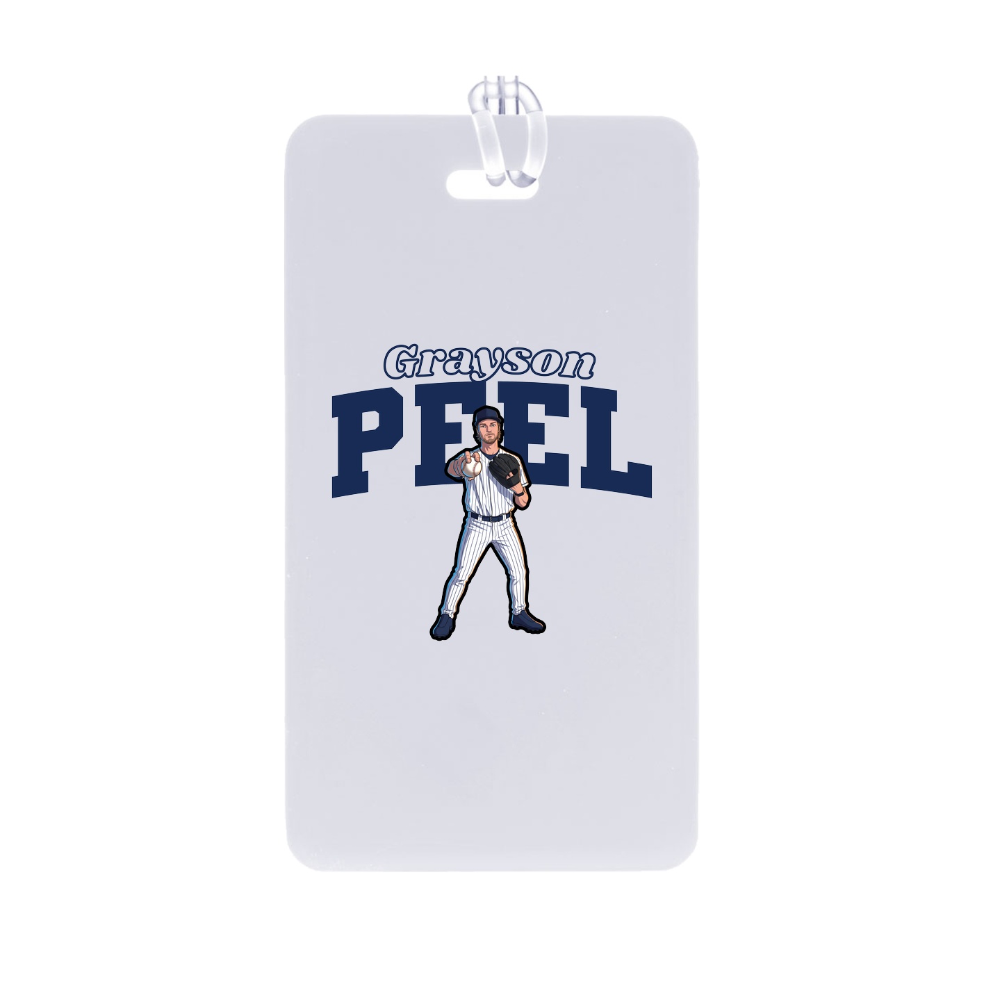 Bag Tag — Name Arch in Classic