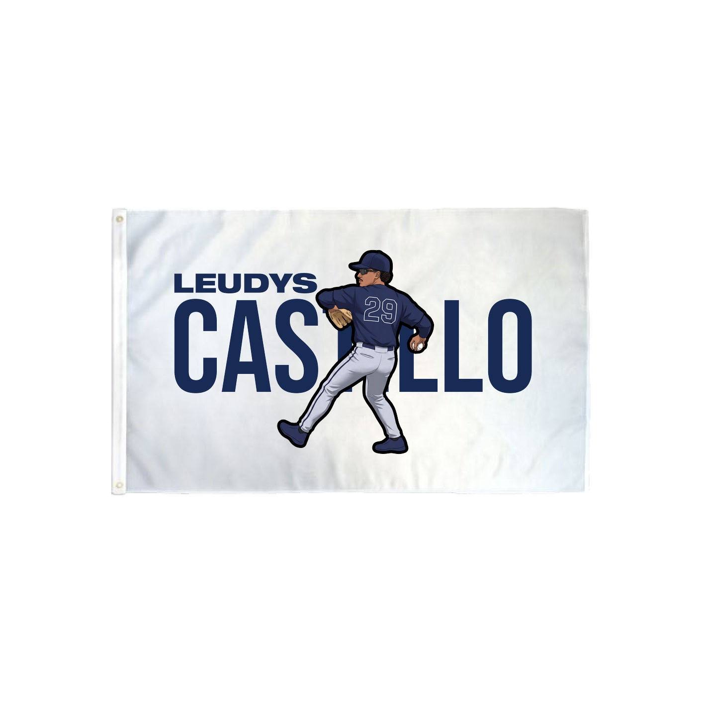 3x5 Flag — Player Name in Classic