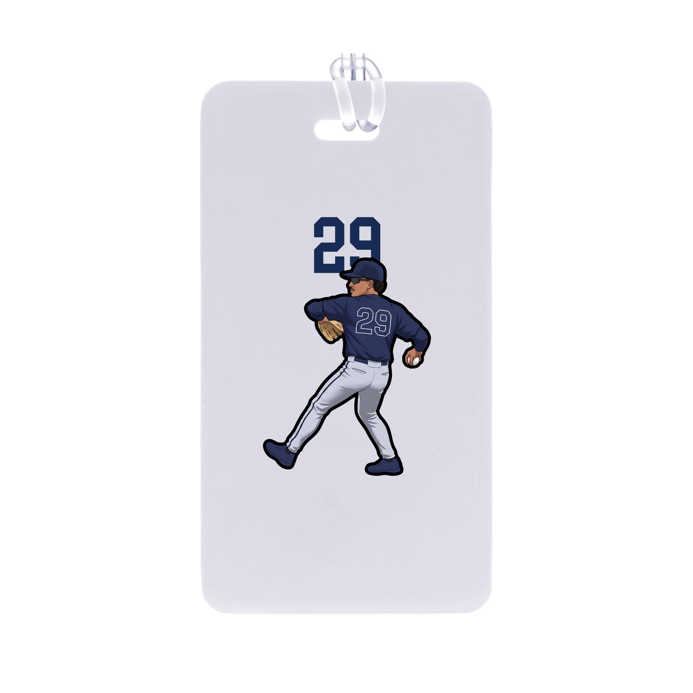 Bag Tag — Number Top in Classic