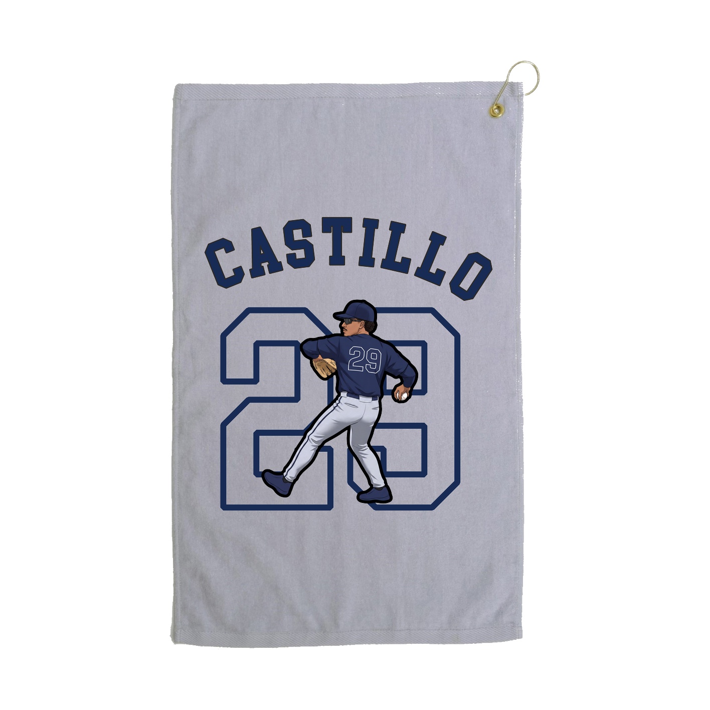 Golf Towel — Shirsey Arch in Grey