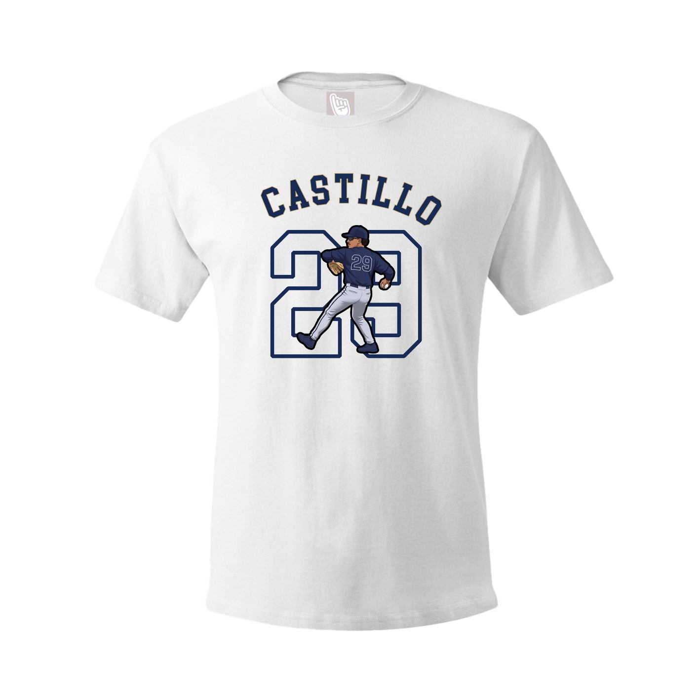 Tee — Shirsey Arch in White