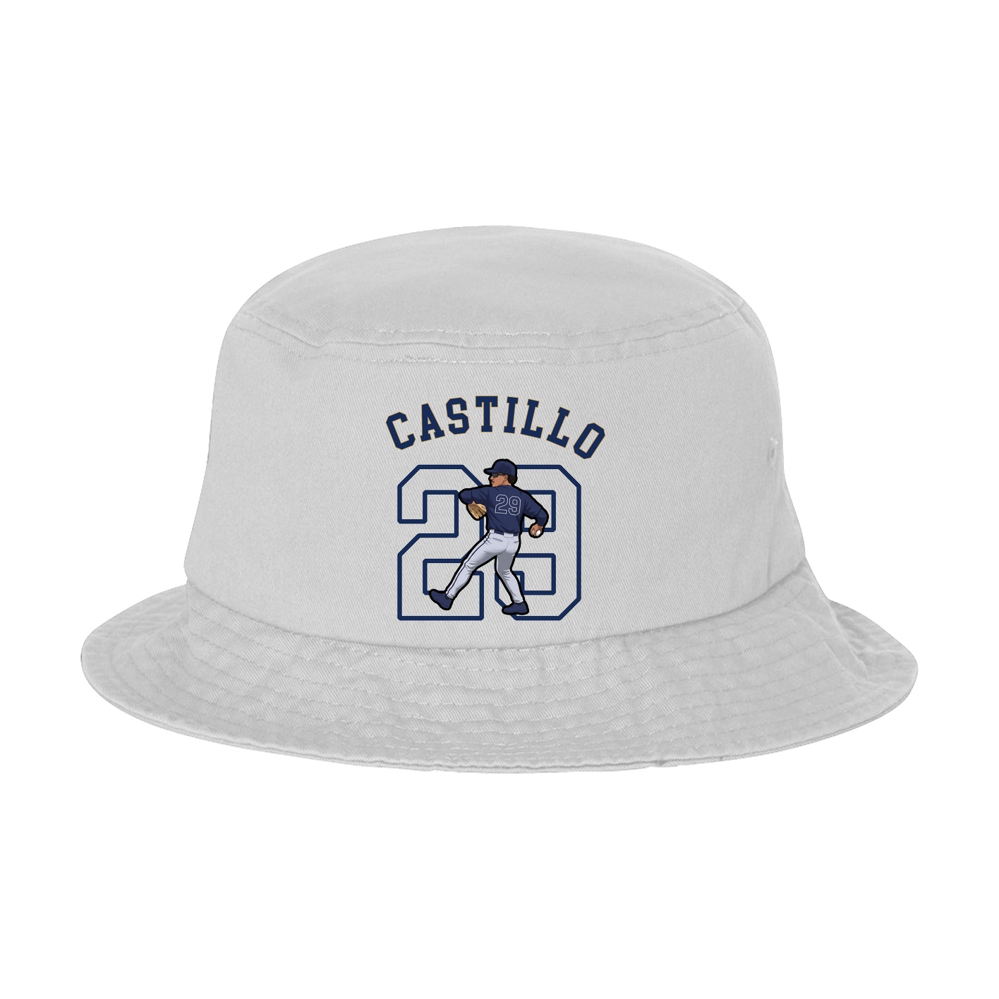 Bucket Cap — Shirsey Arch in White