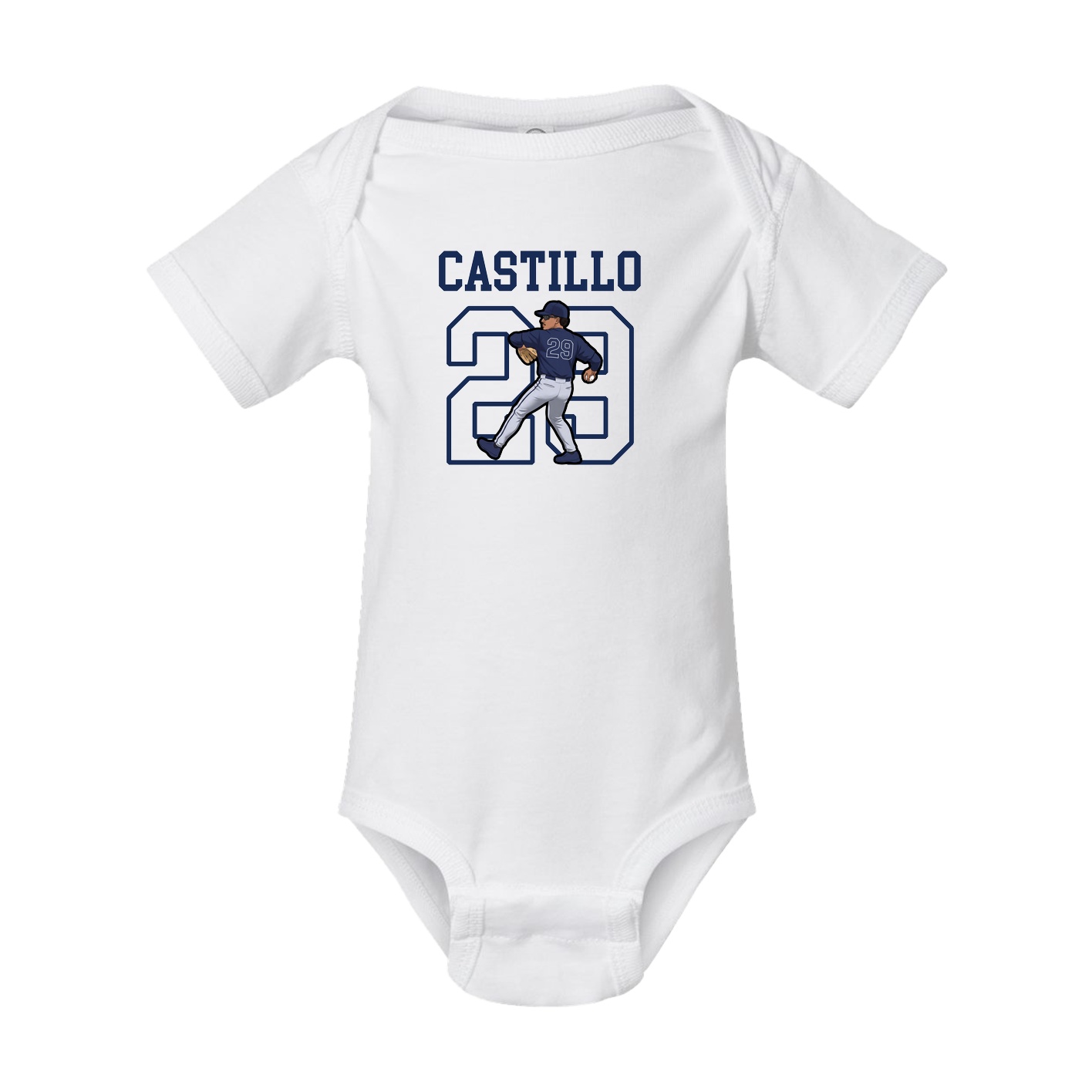Baby Onesie — Shirsey in White