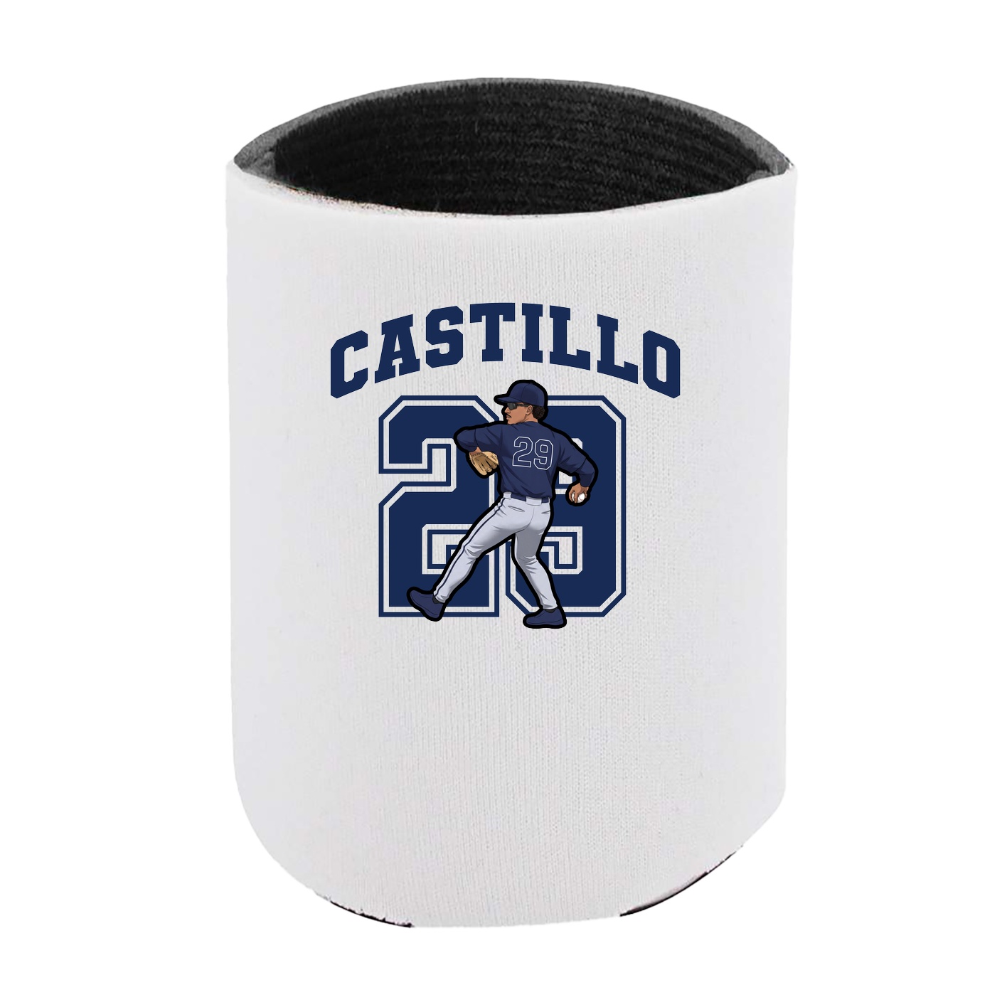 Can Holder — Number in White