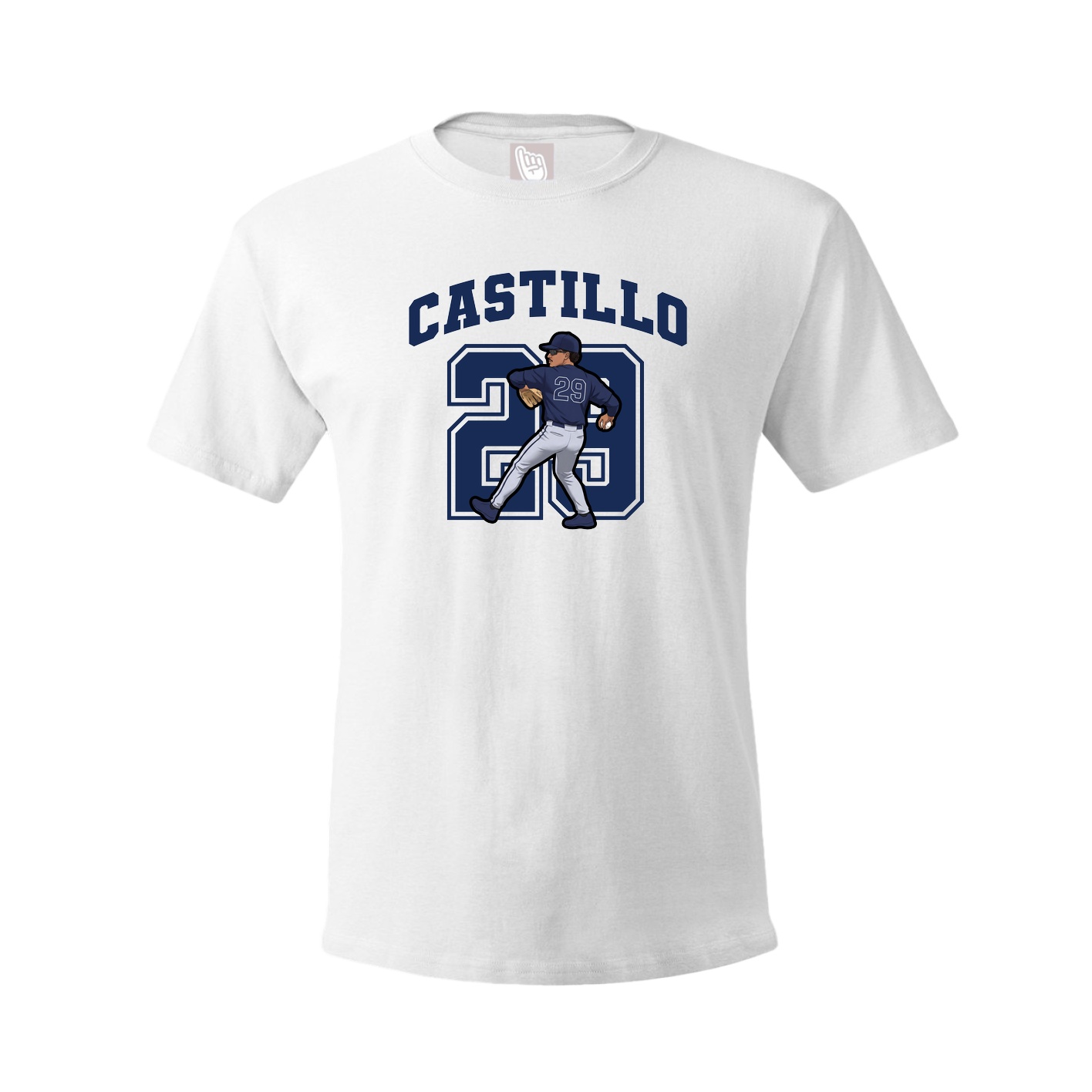 Tee — Number in White