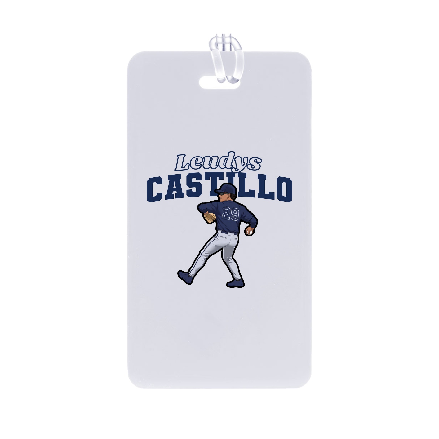 Bag Tag — Name Arch in Classic