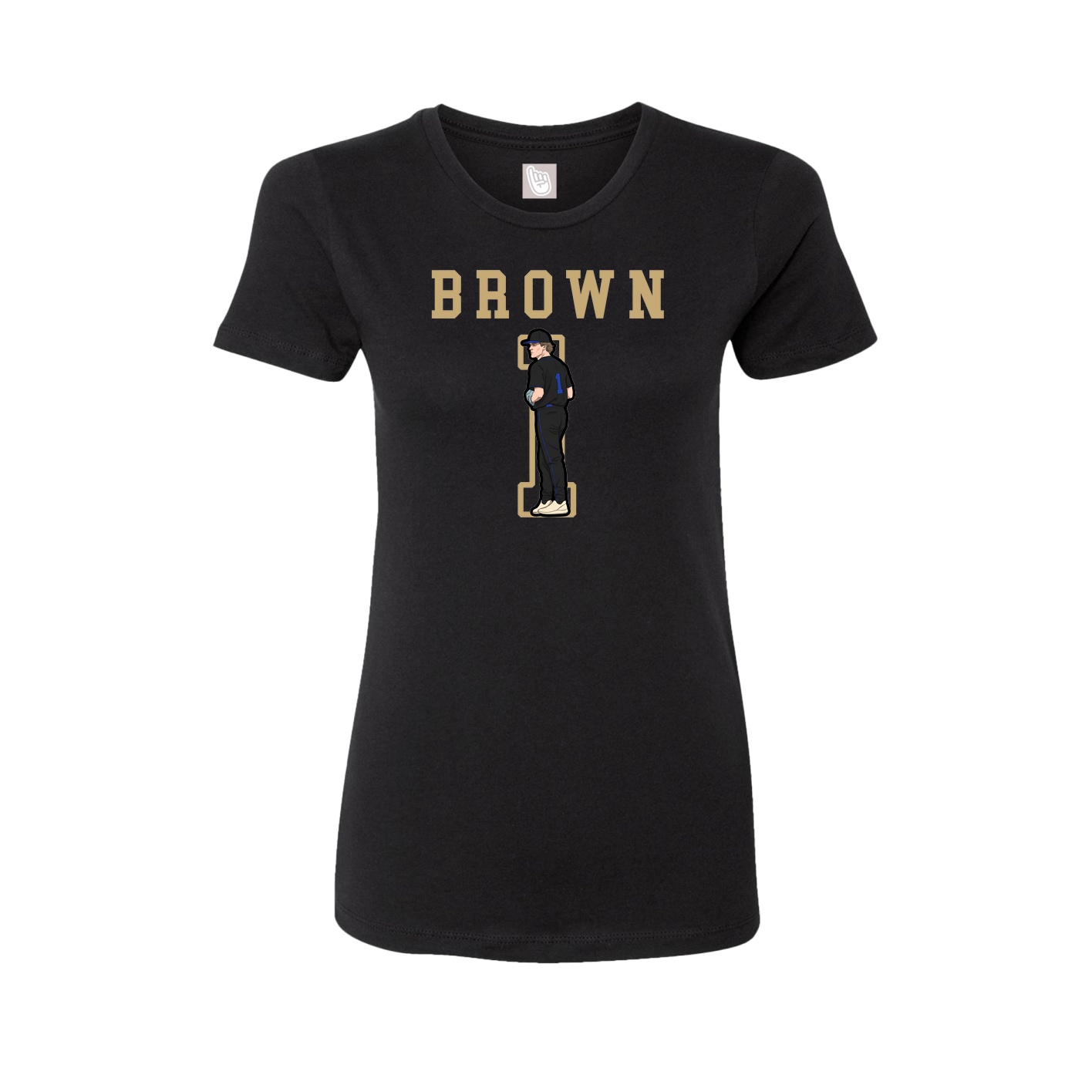 Fitted Women's Tee — Shirsey in Black