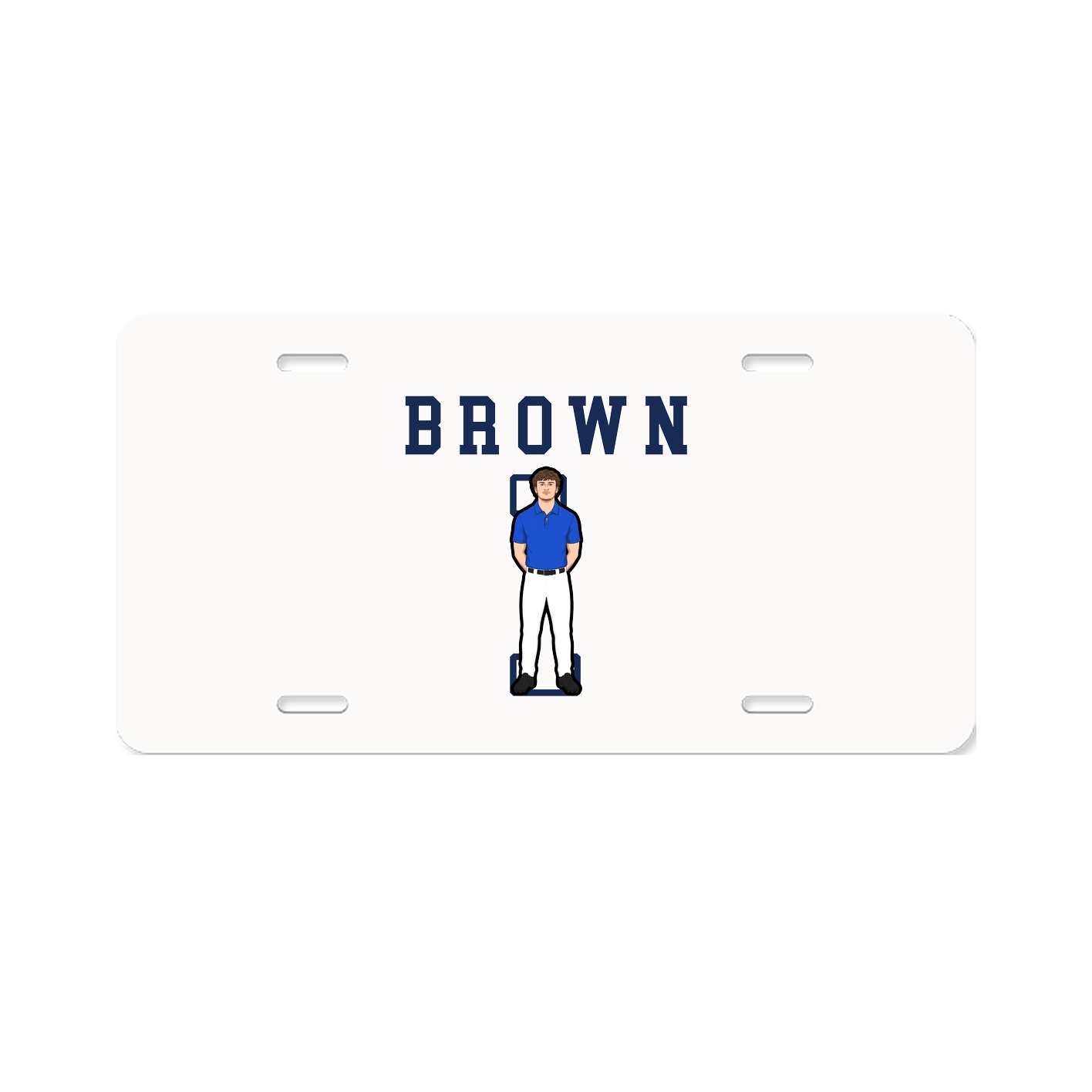 License Plate — Shirsey in Classic