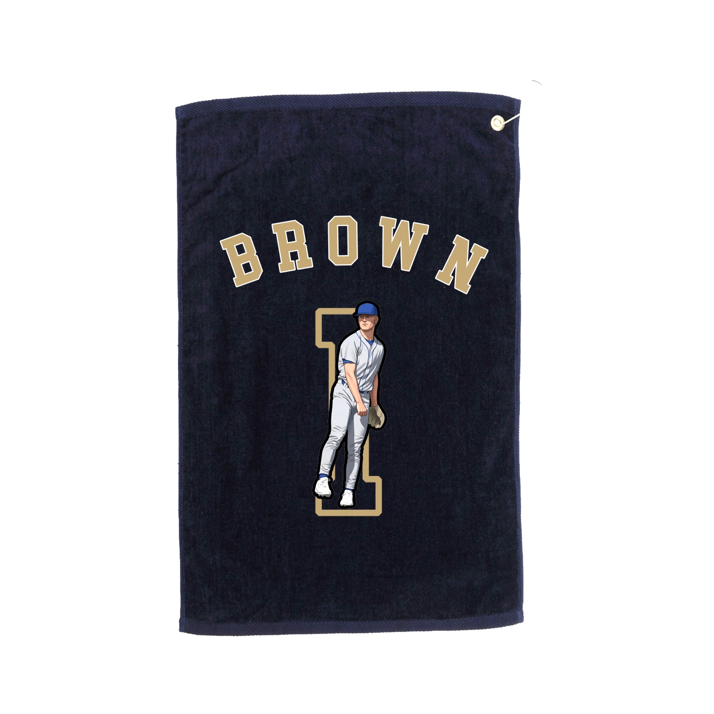 Golf Towel — Shirsey Arch in Navy