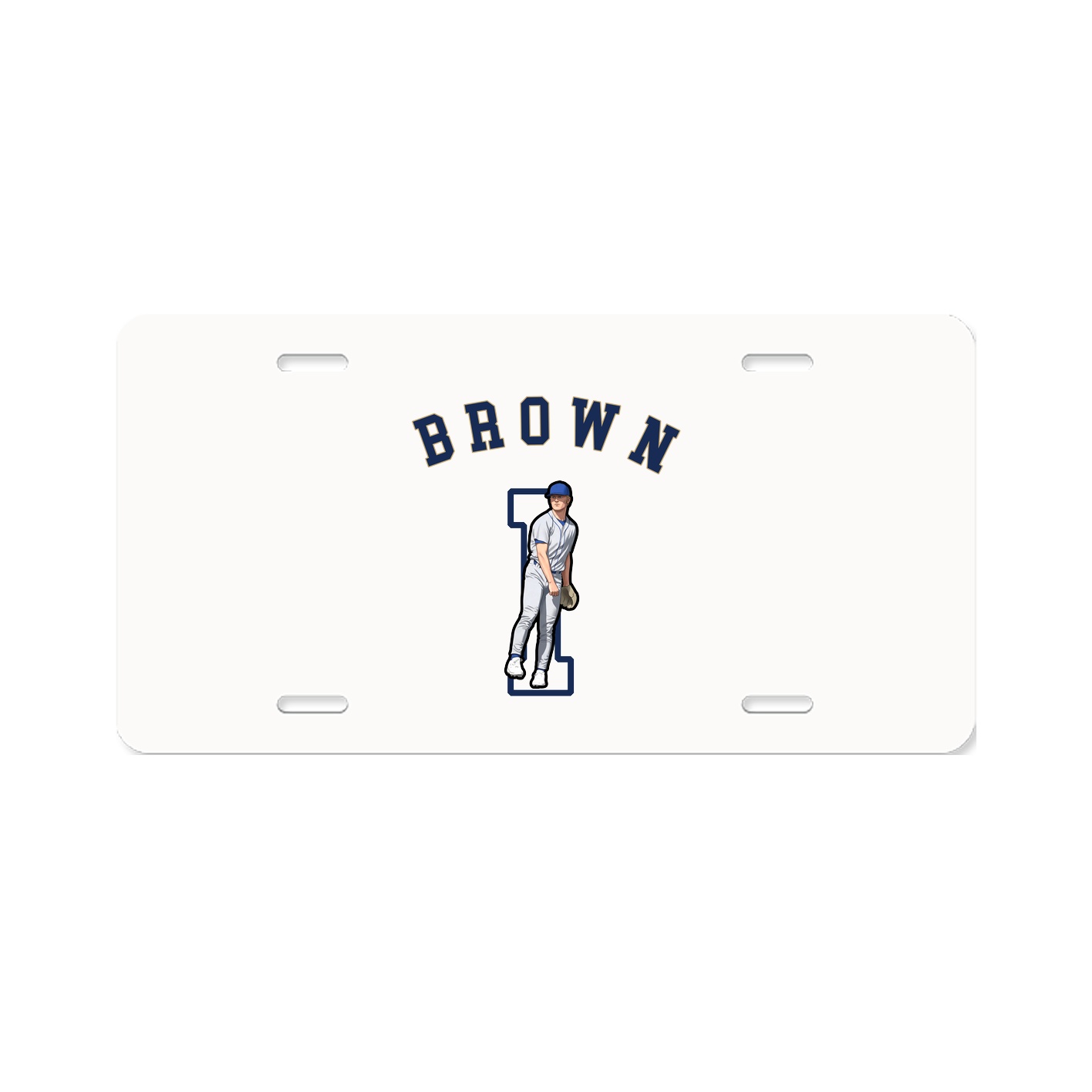 License Plate — Shirsey Arch in Classic