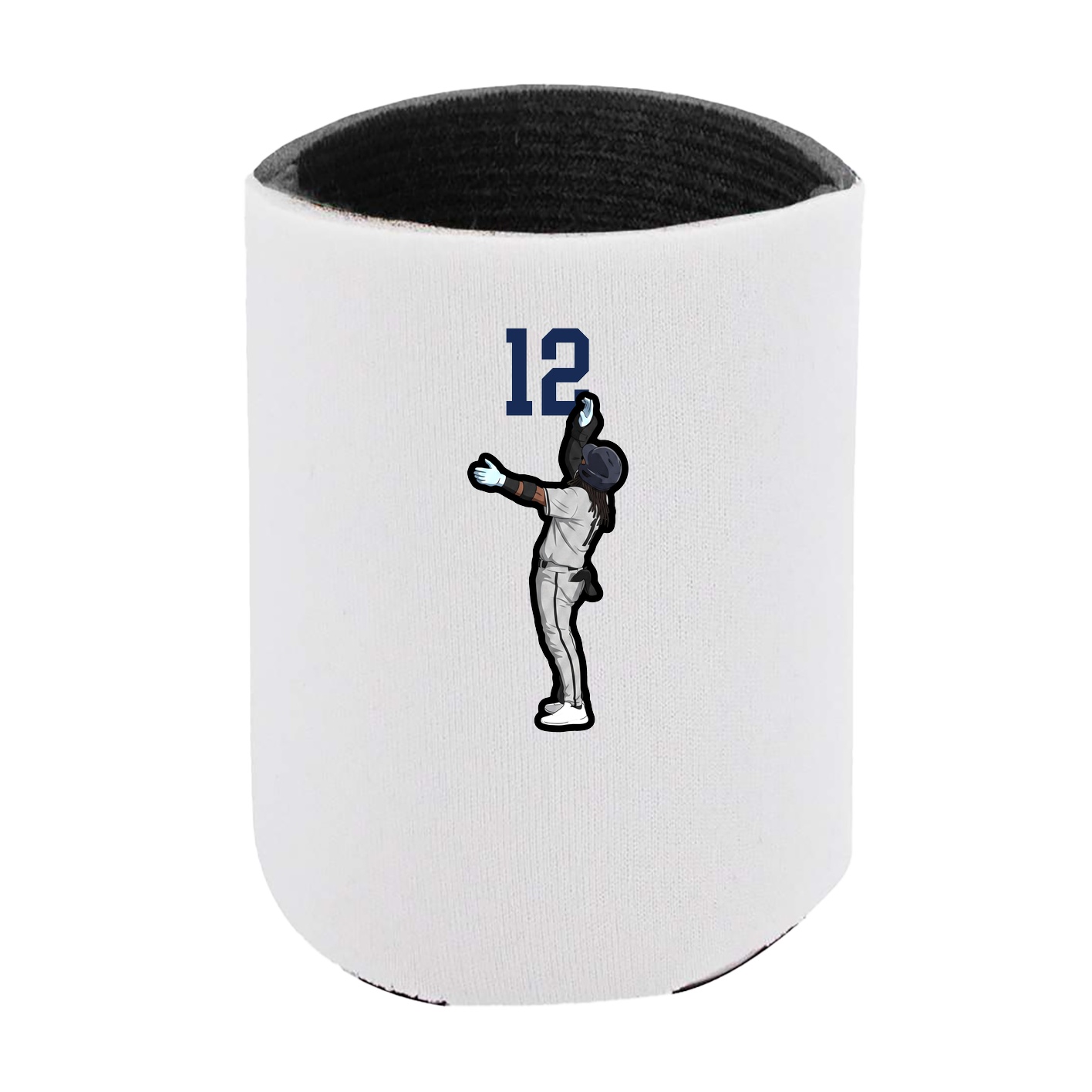 Can Holder — Number Top in White