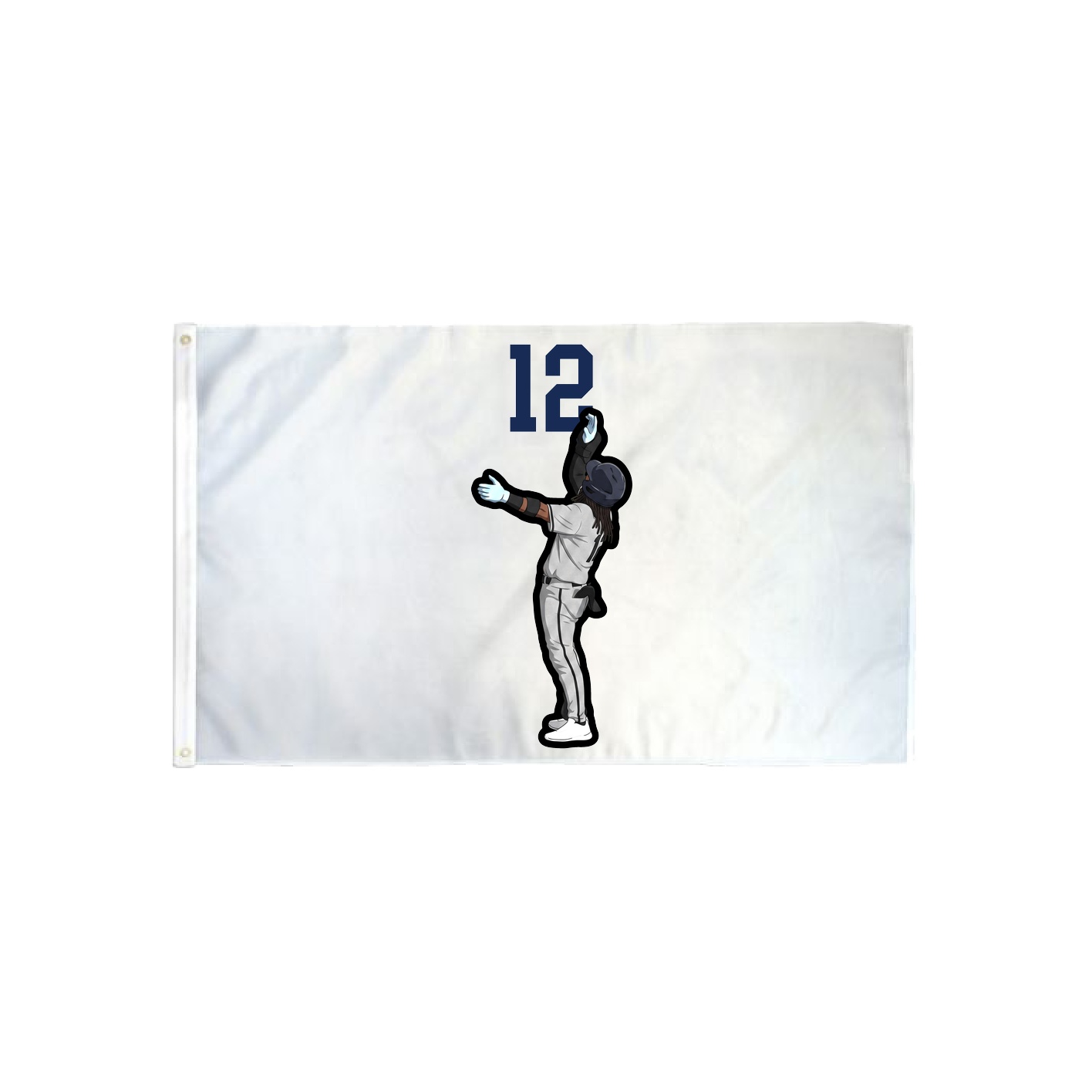 3x5 Flag — Number Top in Classic