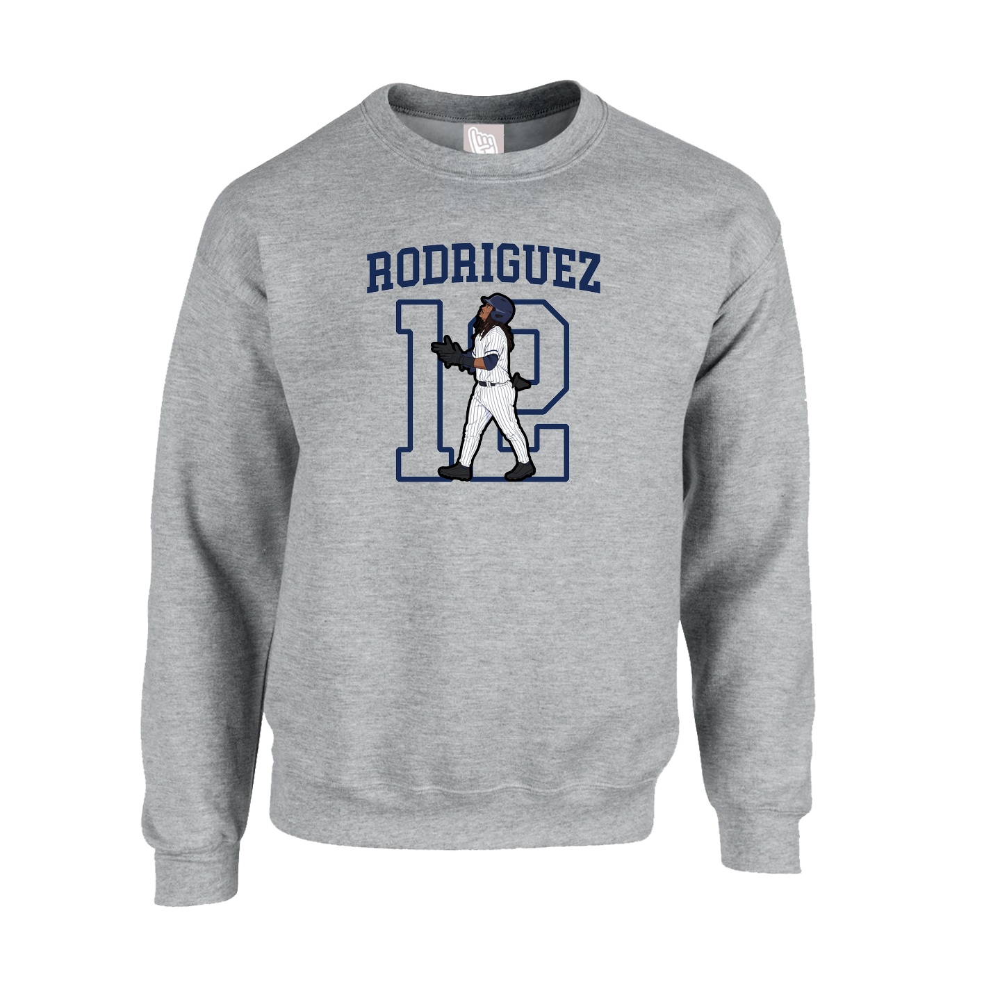 Fleece Crew — Shirsey in Grey