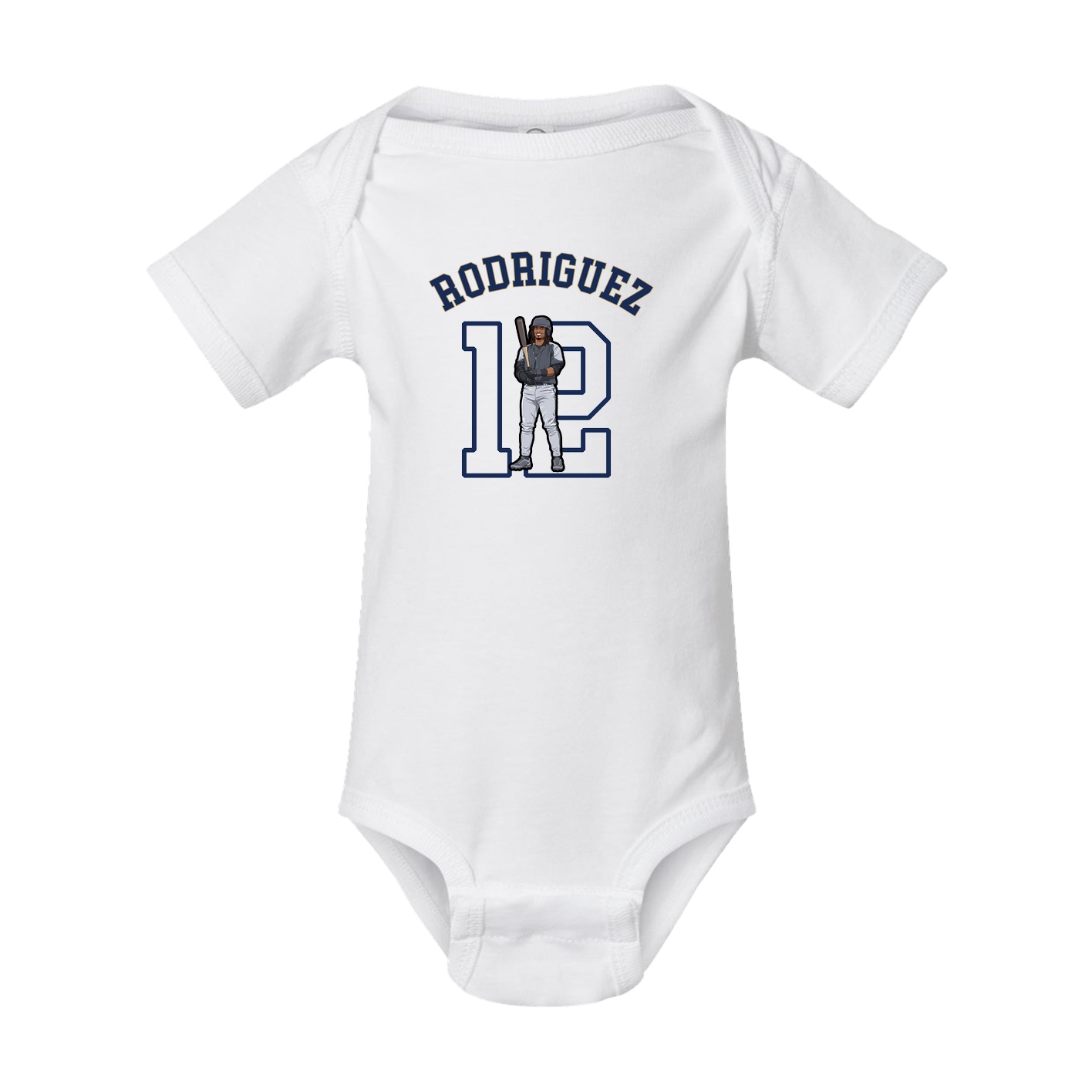Baby Onesie — Shirsey Arch in White