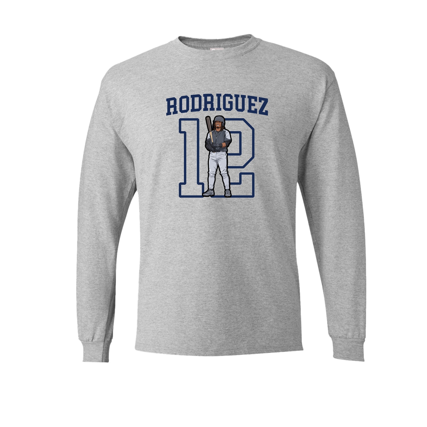 Long Sleeve Tee — Shirsey in Grey