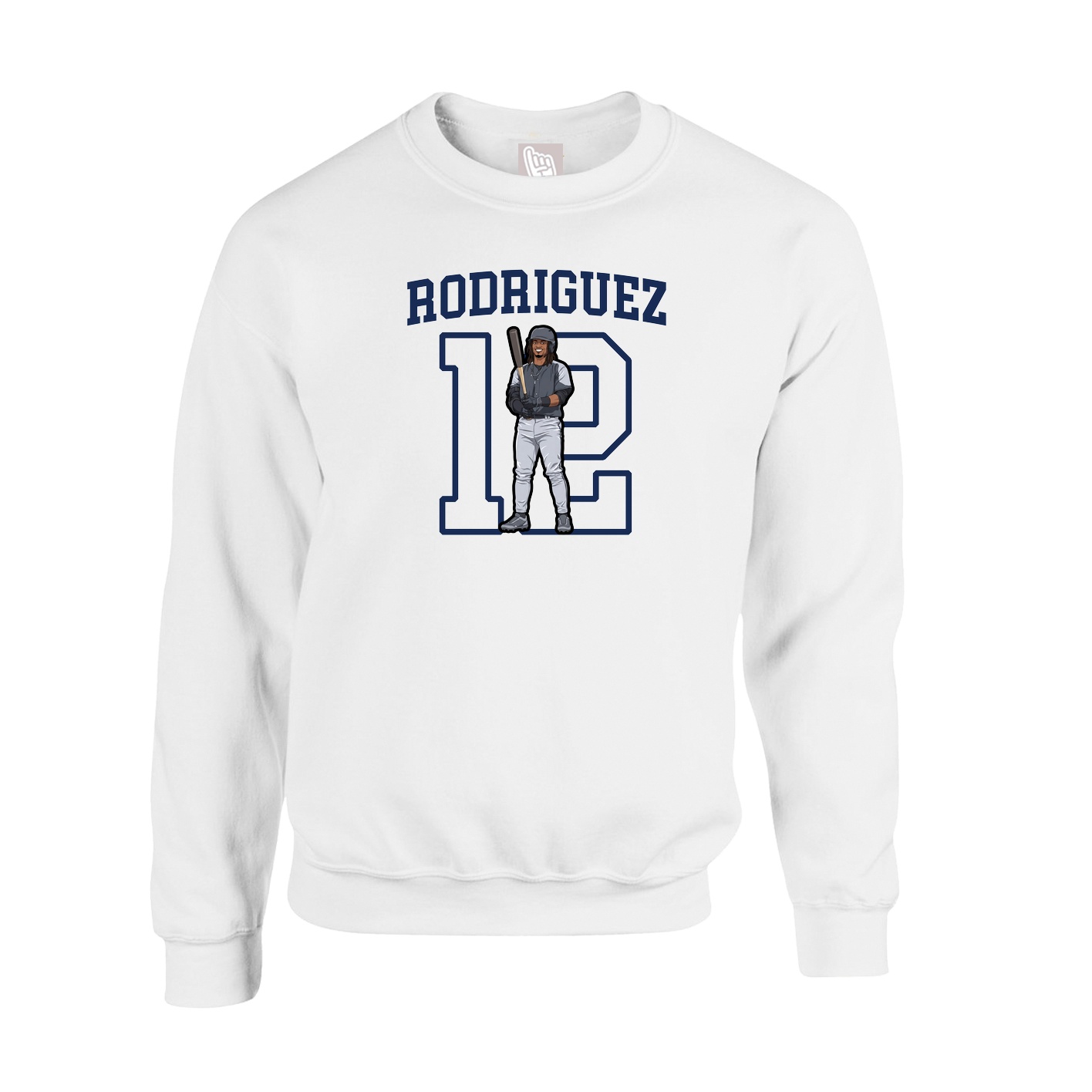 Fleece Crew — Shirsey in White