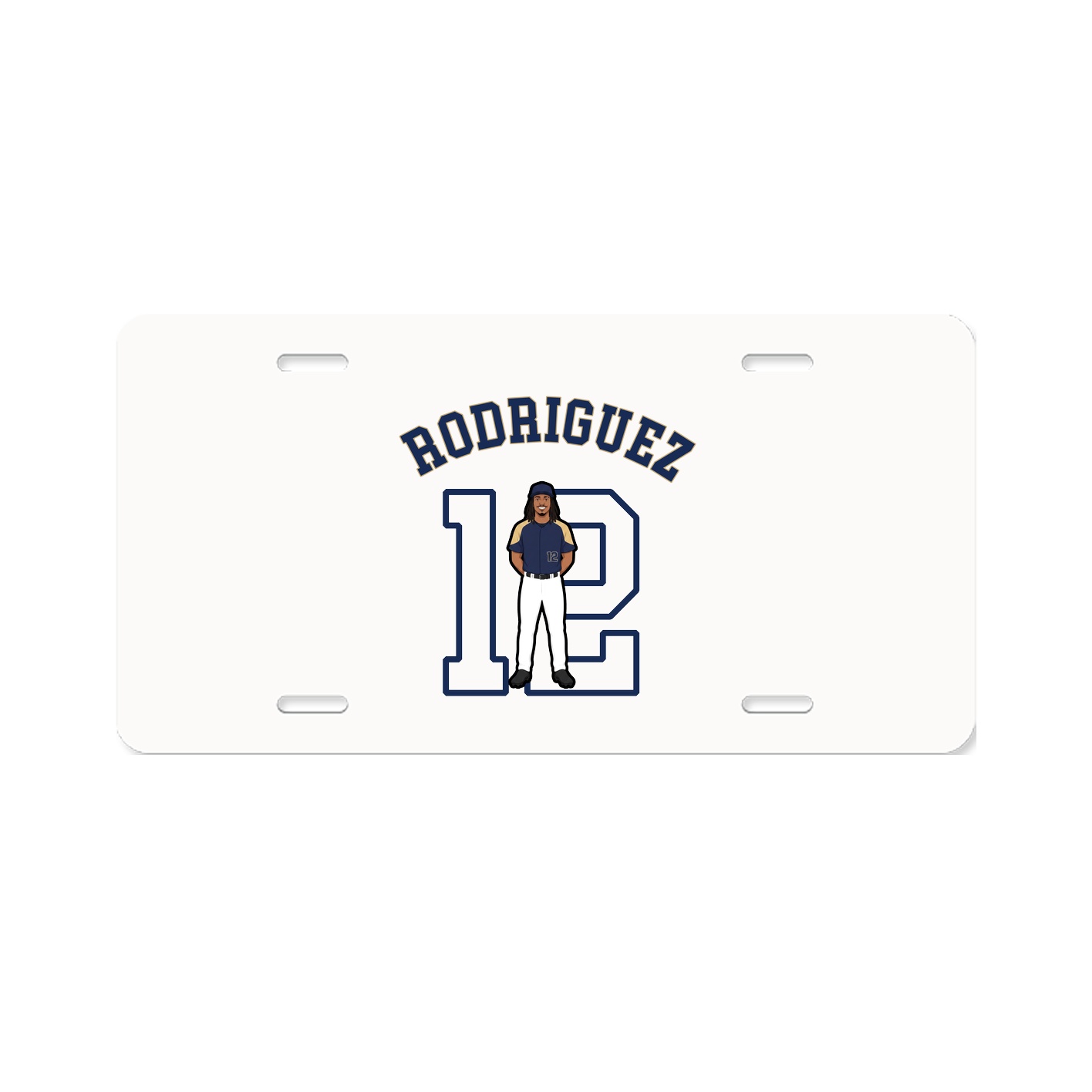 License Plate — Shirsey Arch in Classic