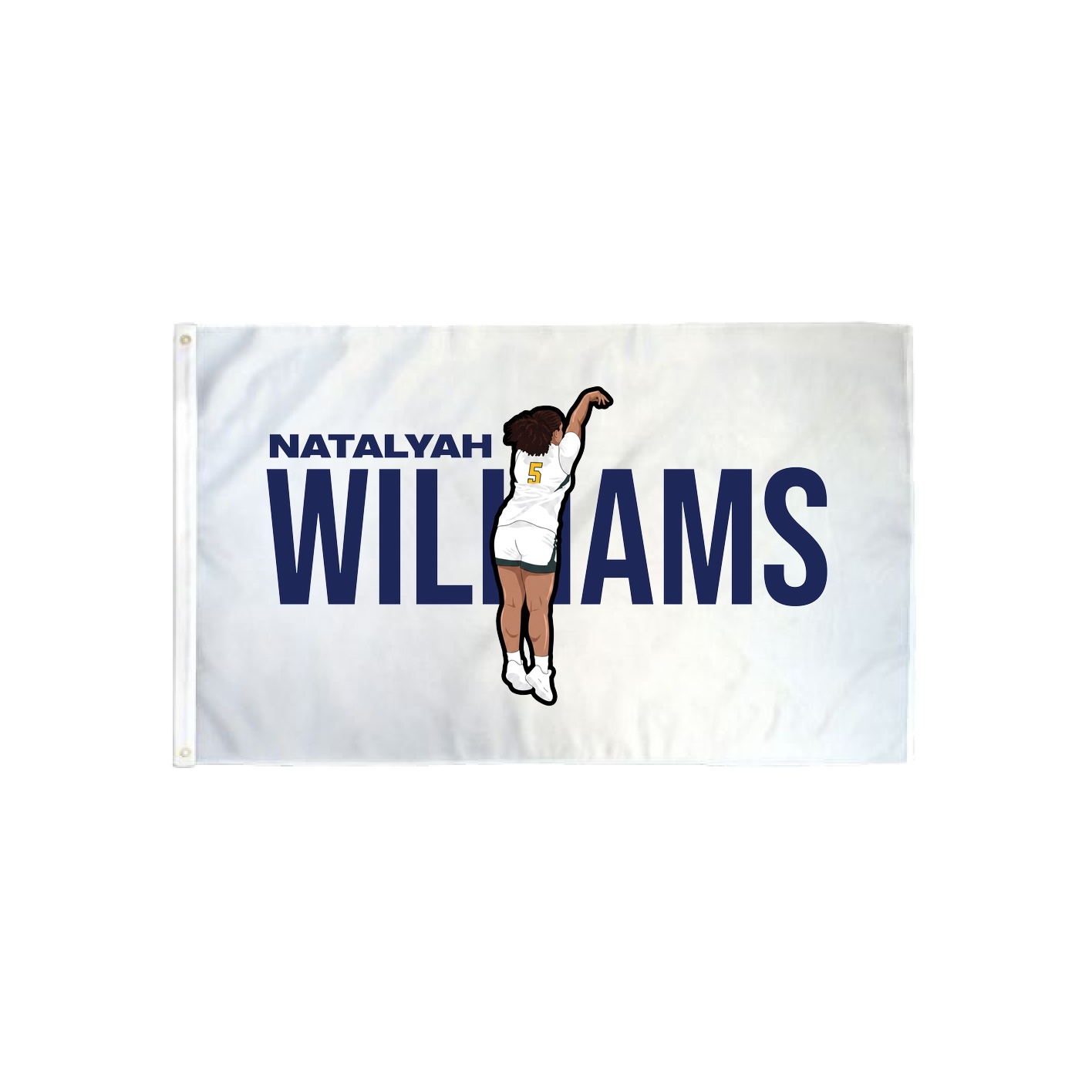 3x5 Flag — Player Name in Classic