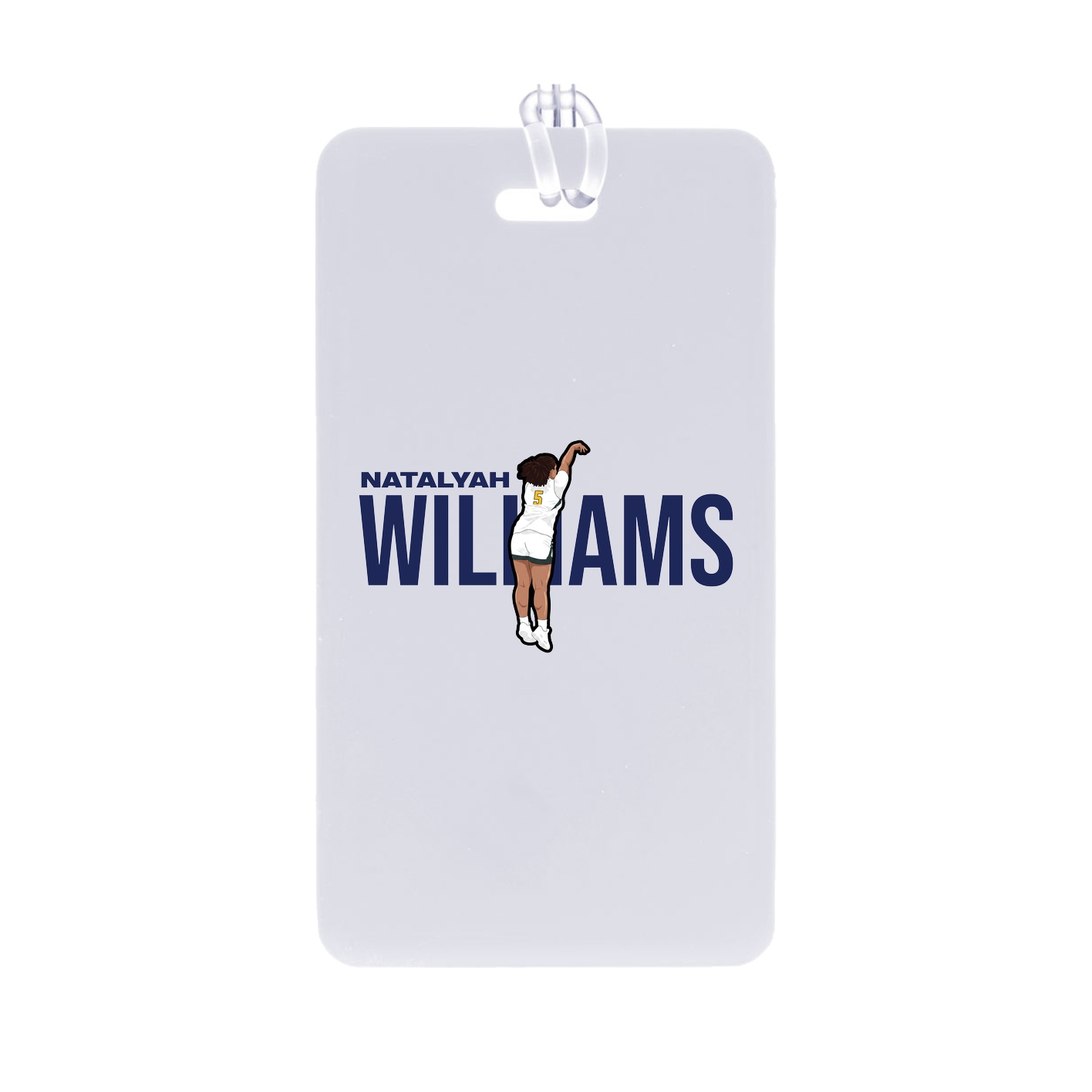 Bag Tag — Player Name in Classic