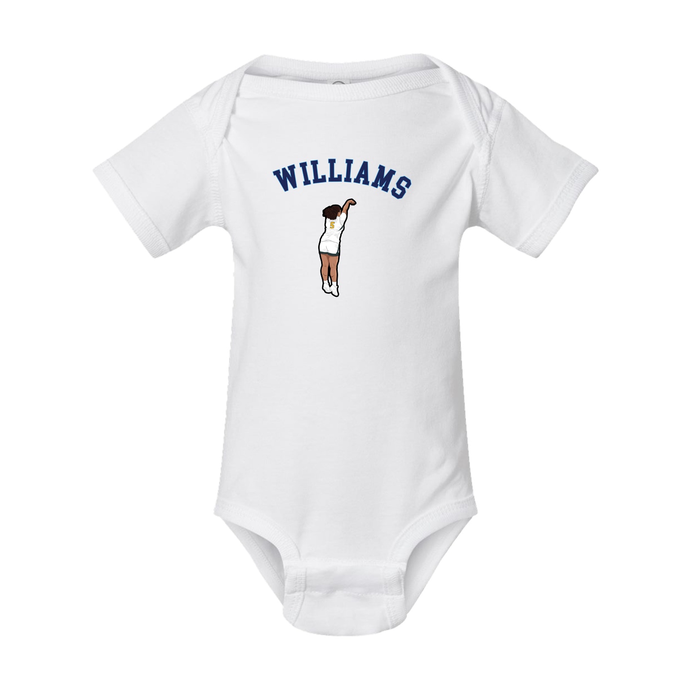 Baby Onesie — Shirsey Arch in White