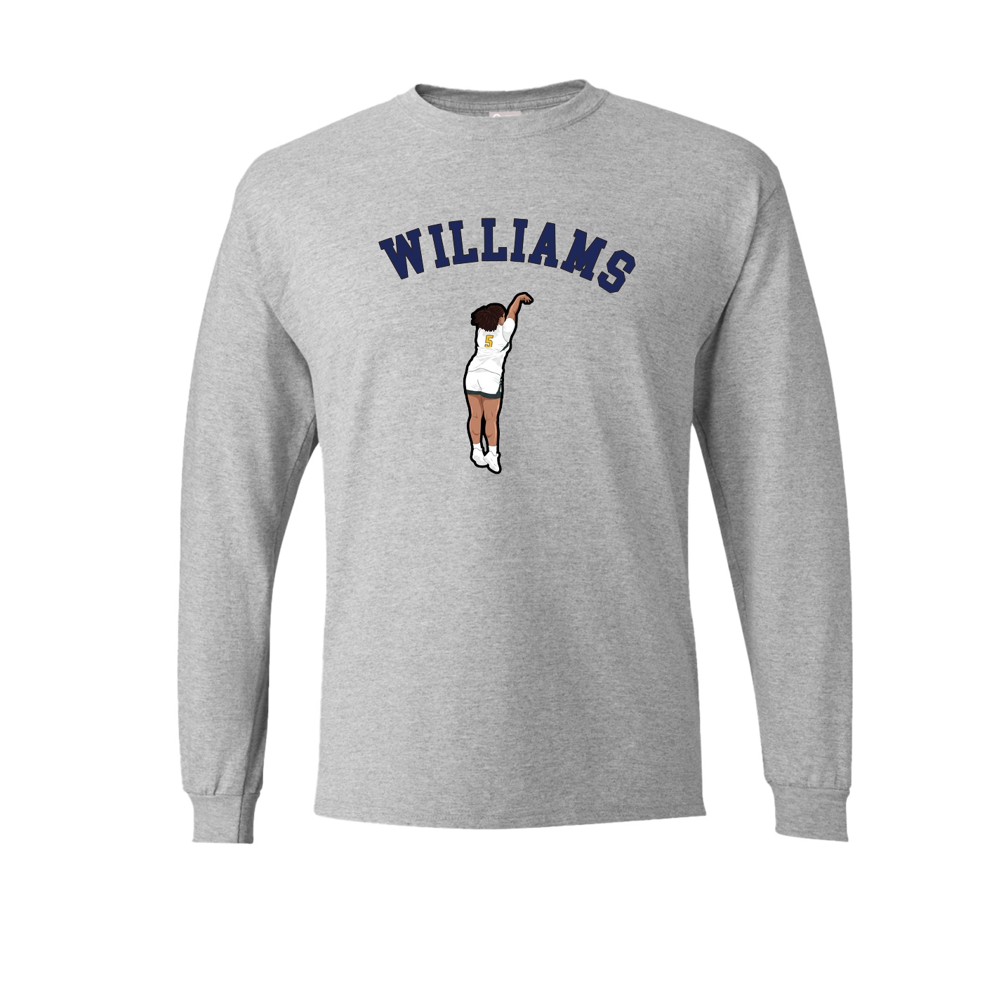 Long Sleeve Tee — Shirsey Arch in Grey