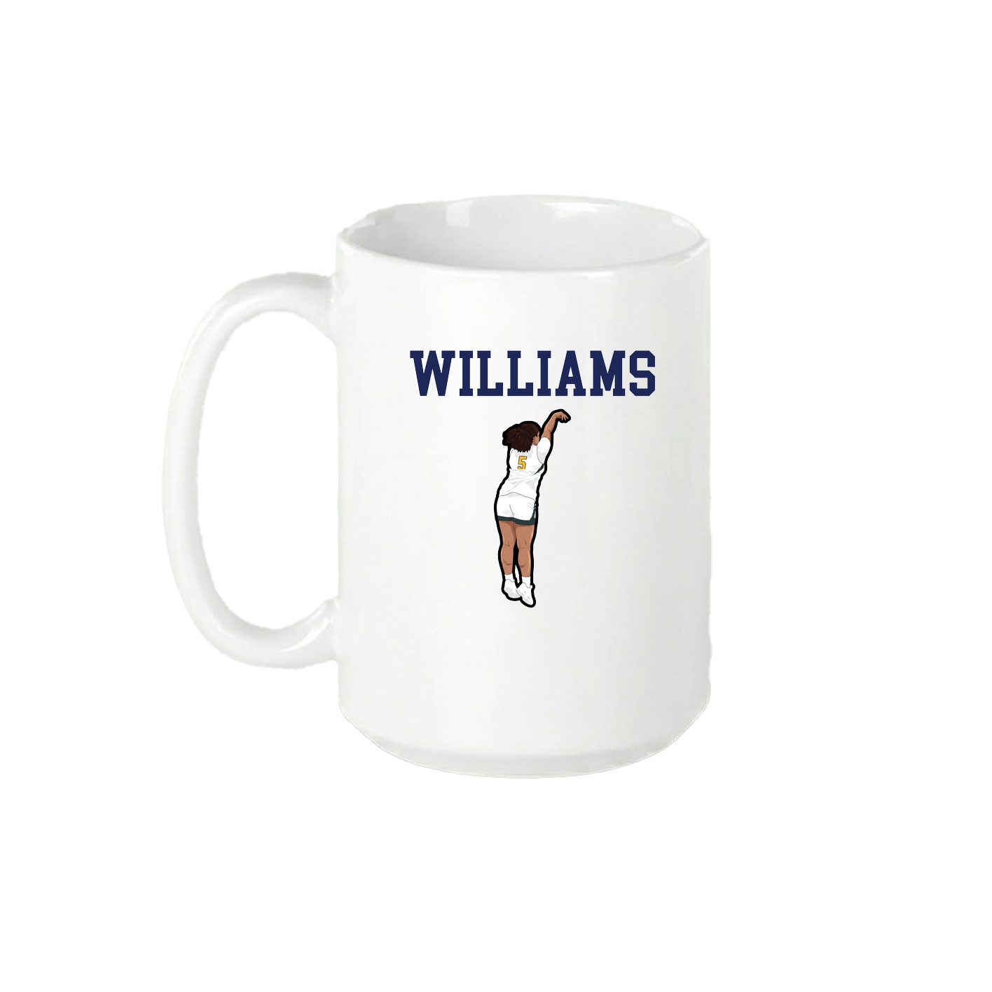 15oz Coffee Mug — Shirsey in White
