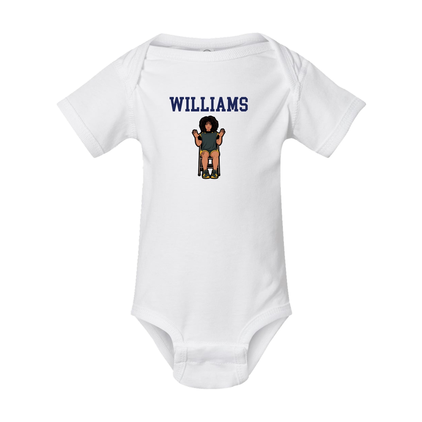 Baby Onesie — Shirsey in White