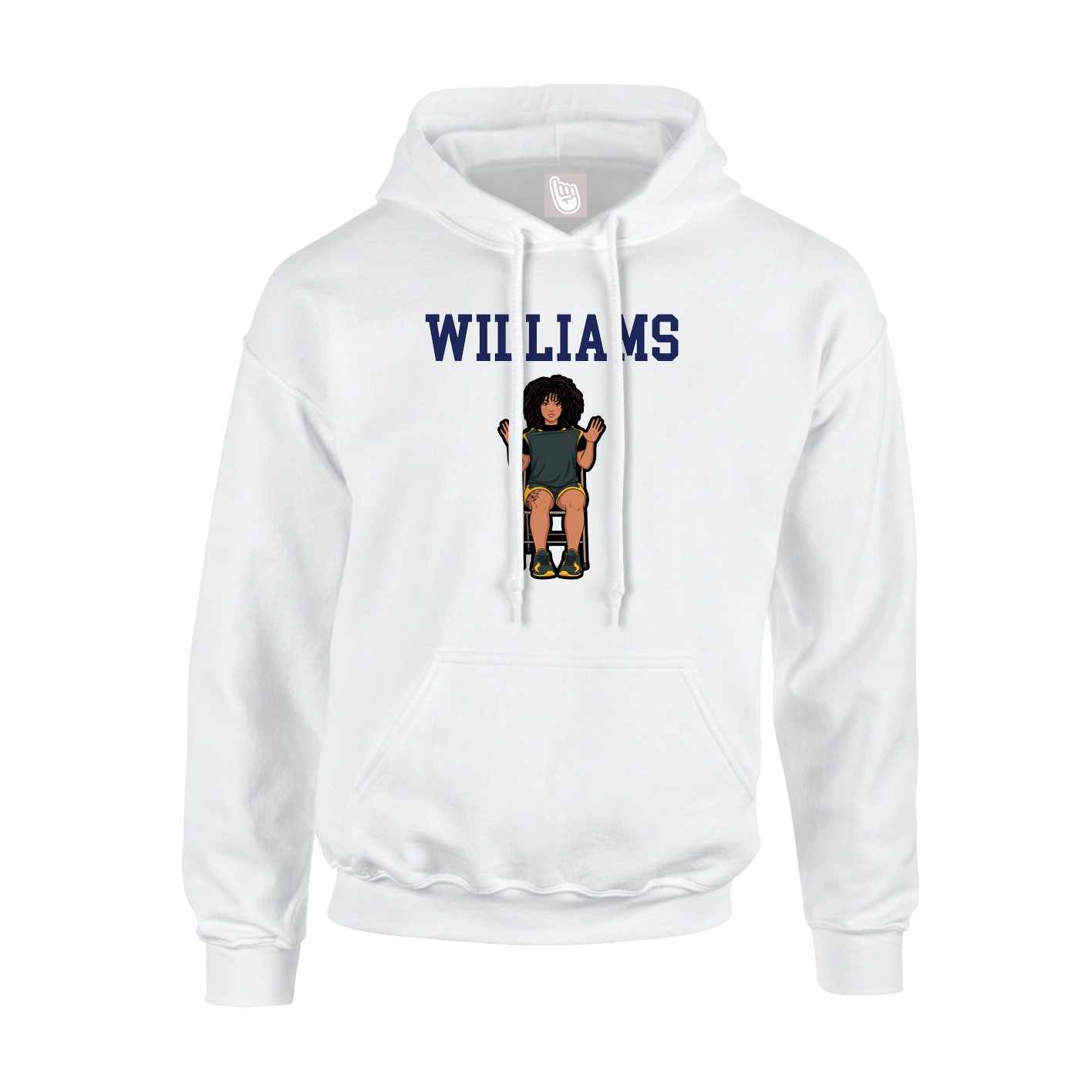 Youth Hoodie — Shirsey in White
