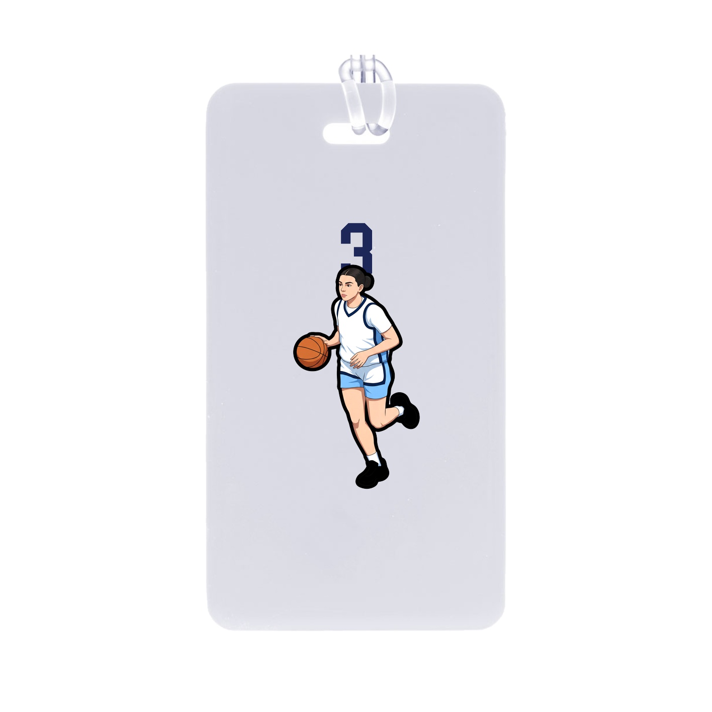 Bag Tag — Number Top in Classic