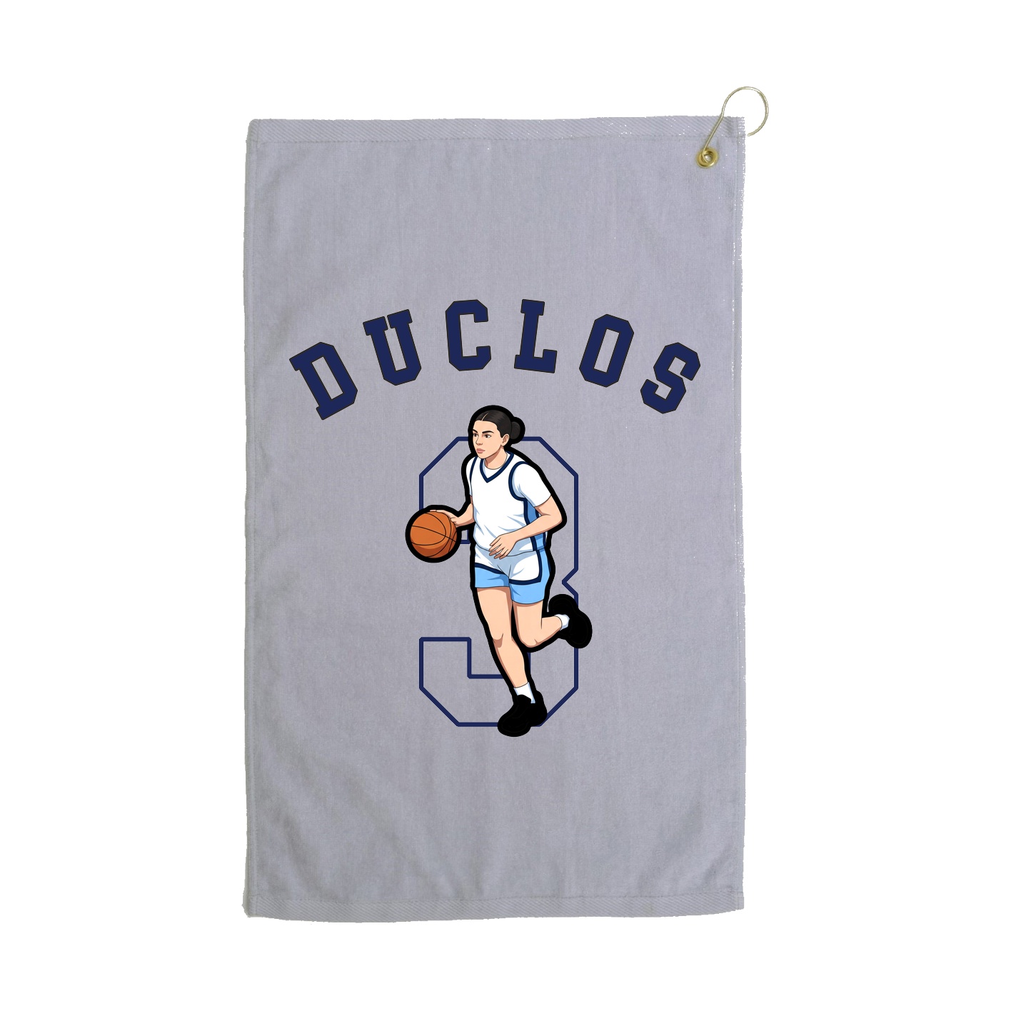 Golf Towel — Shirsey Arch in Grey