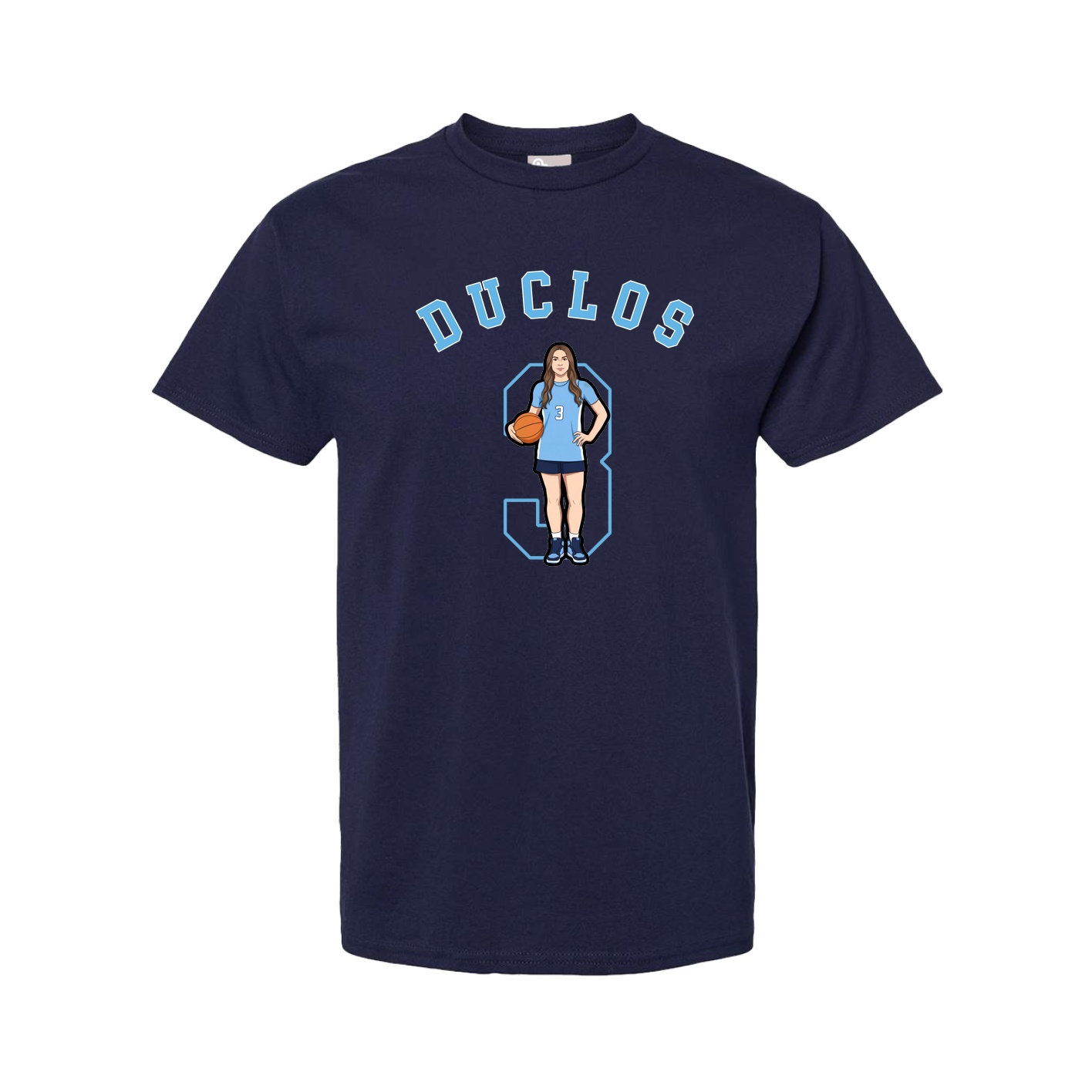 Youth Tee — Shirsey Arch in Navy