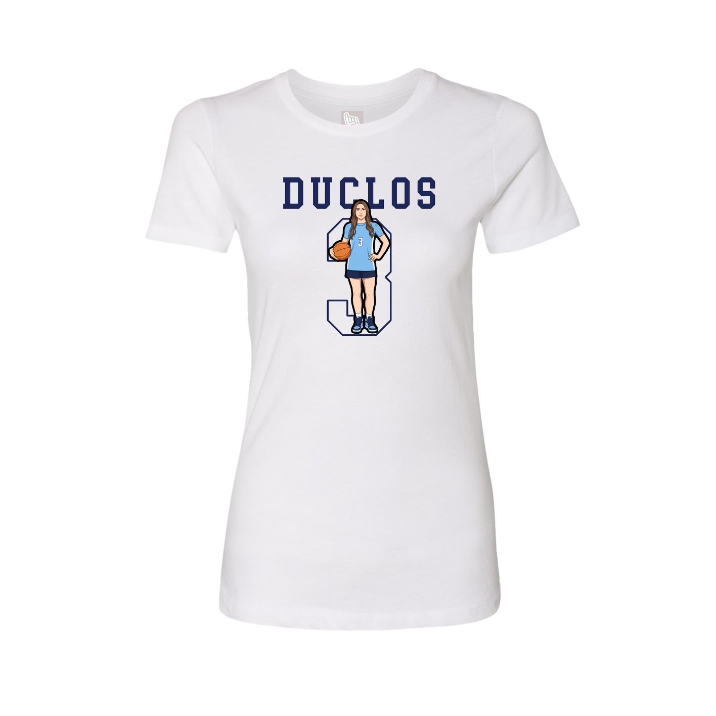Fitted Women's Tee — Shirsey in White