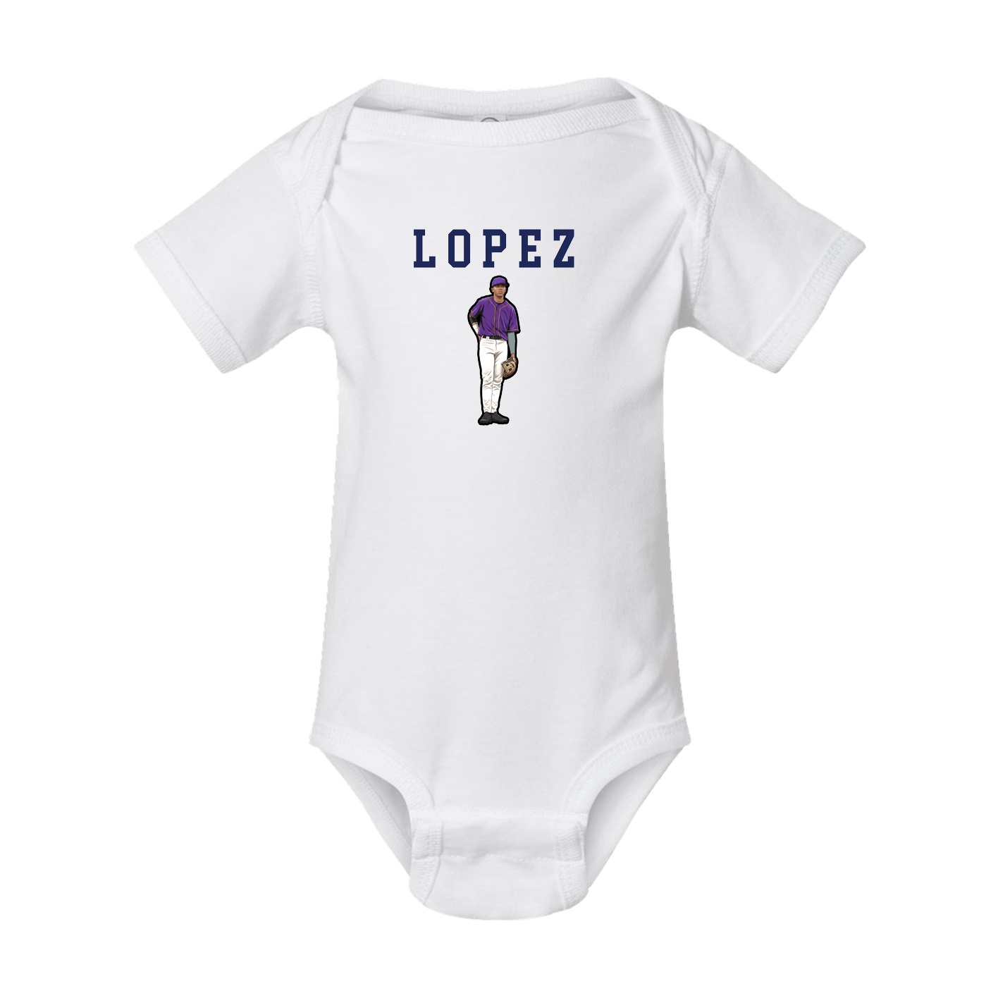 Baby Onesie — Shirsey in White