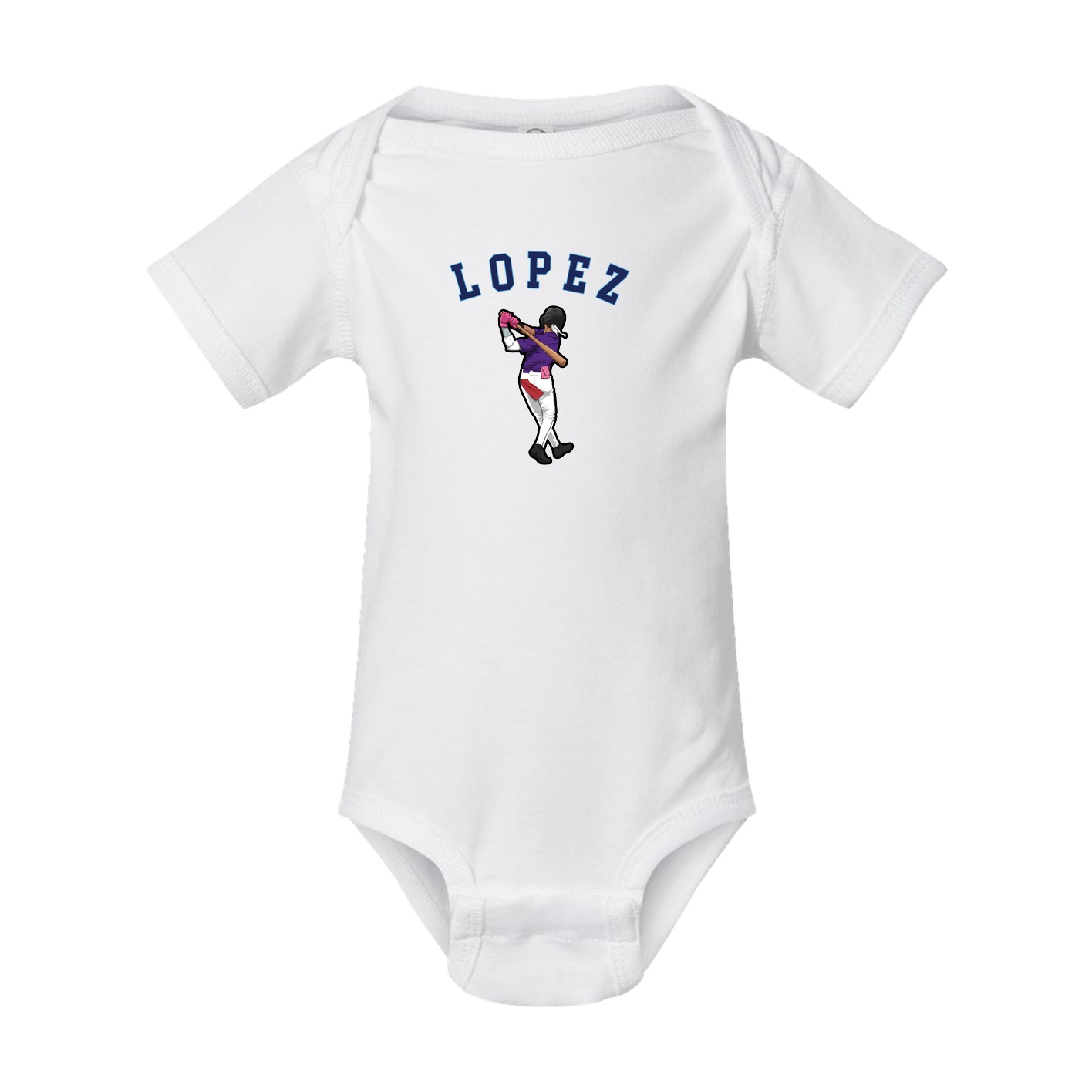 Baby Onesie — Shirsey Arch in White