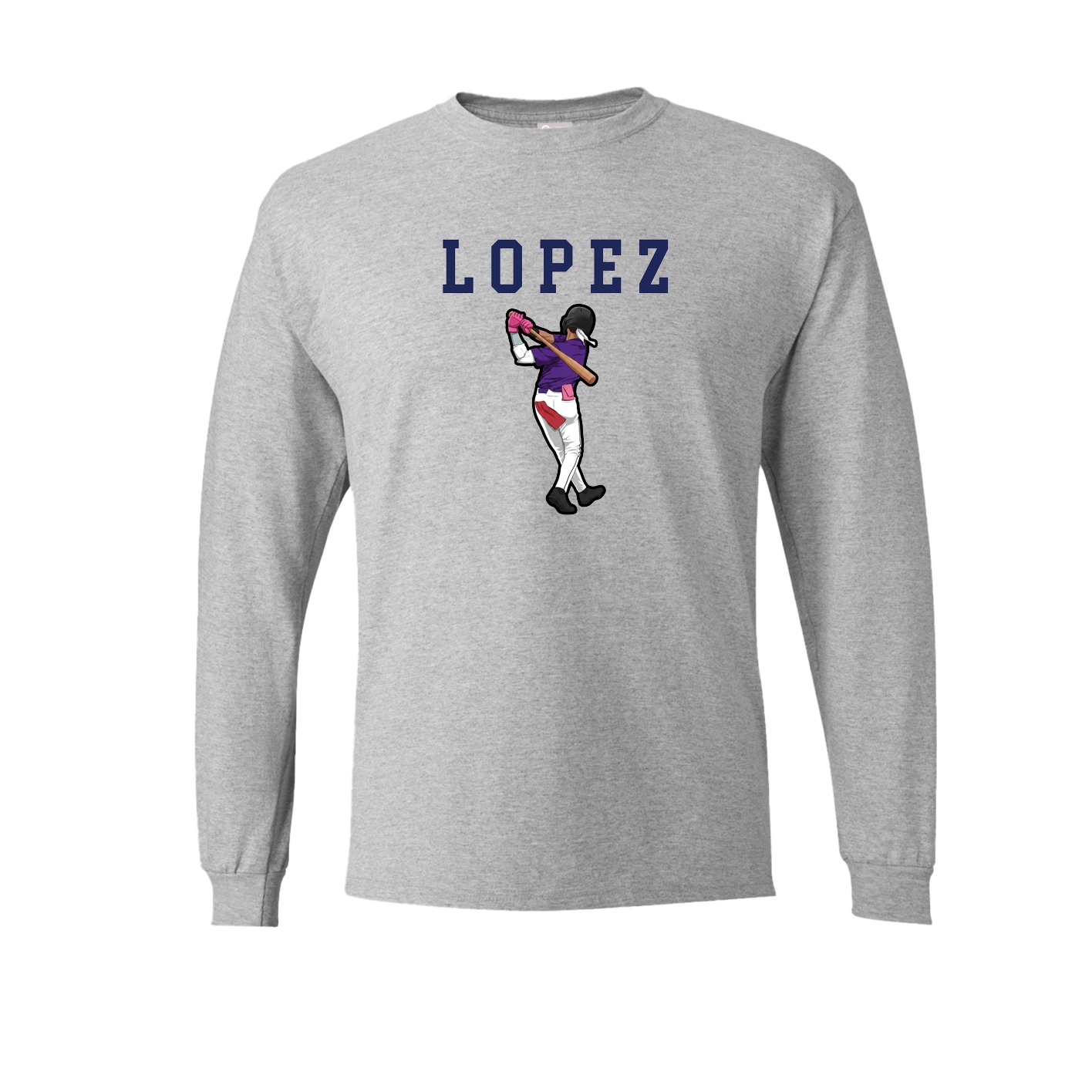 Long Sleeve Tee — Shirsey in Grey