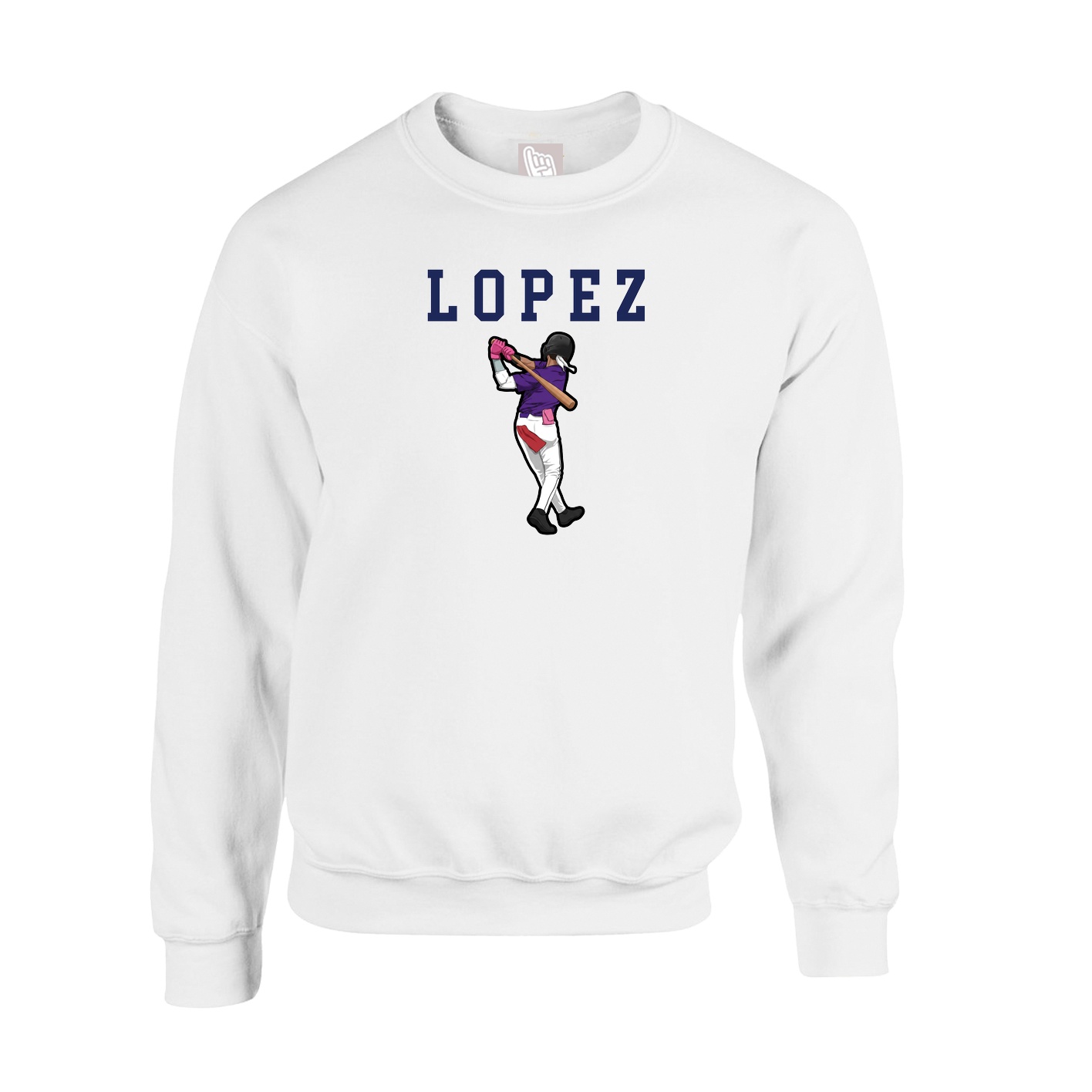 Fleece Crew — Shirsey in White