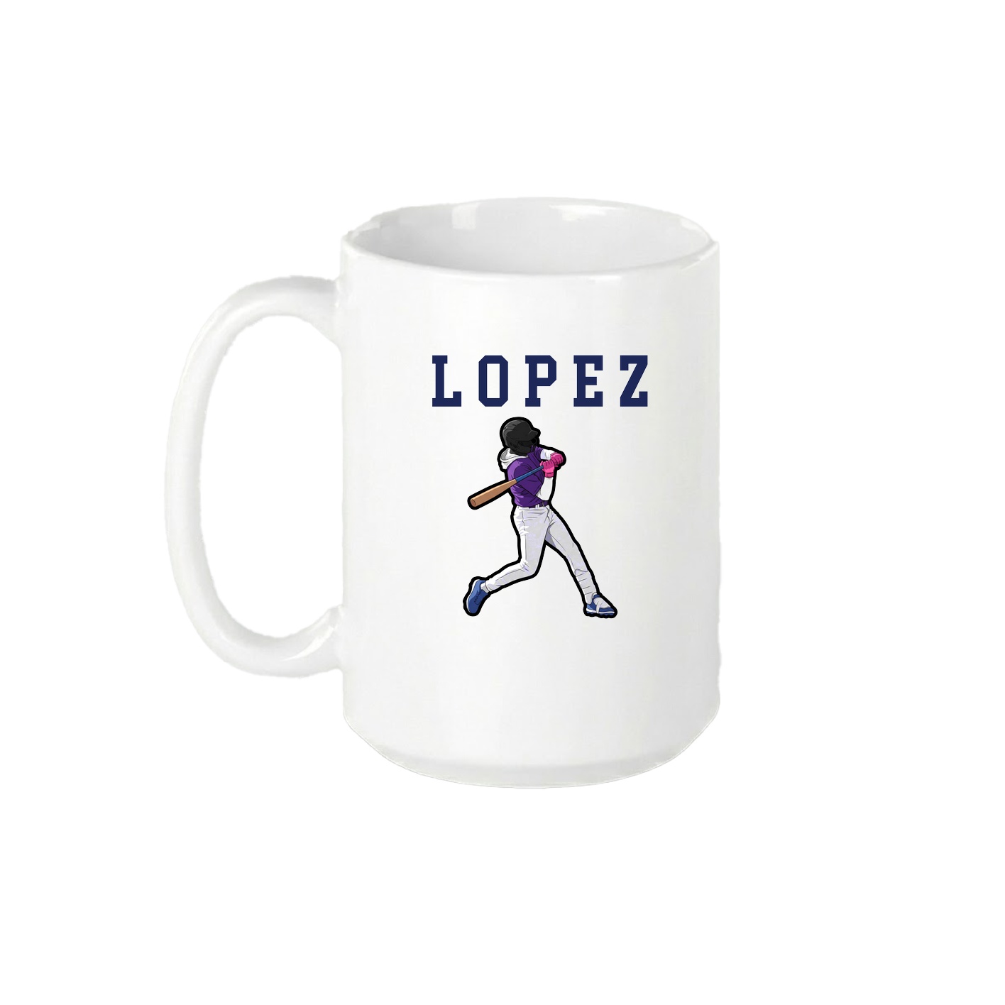 15oz Coffee Mug — Shirsey in White
