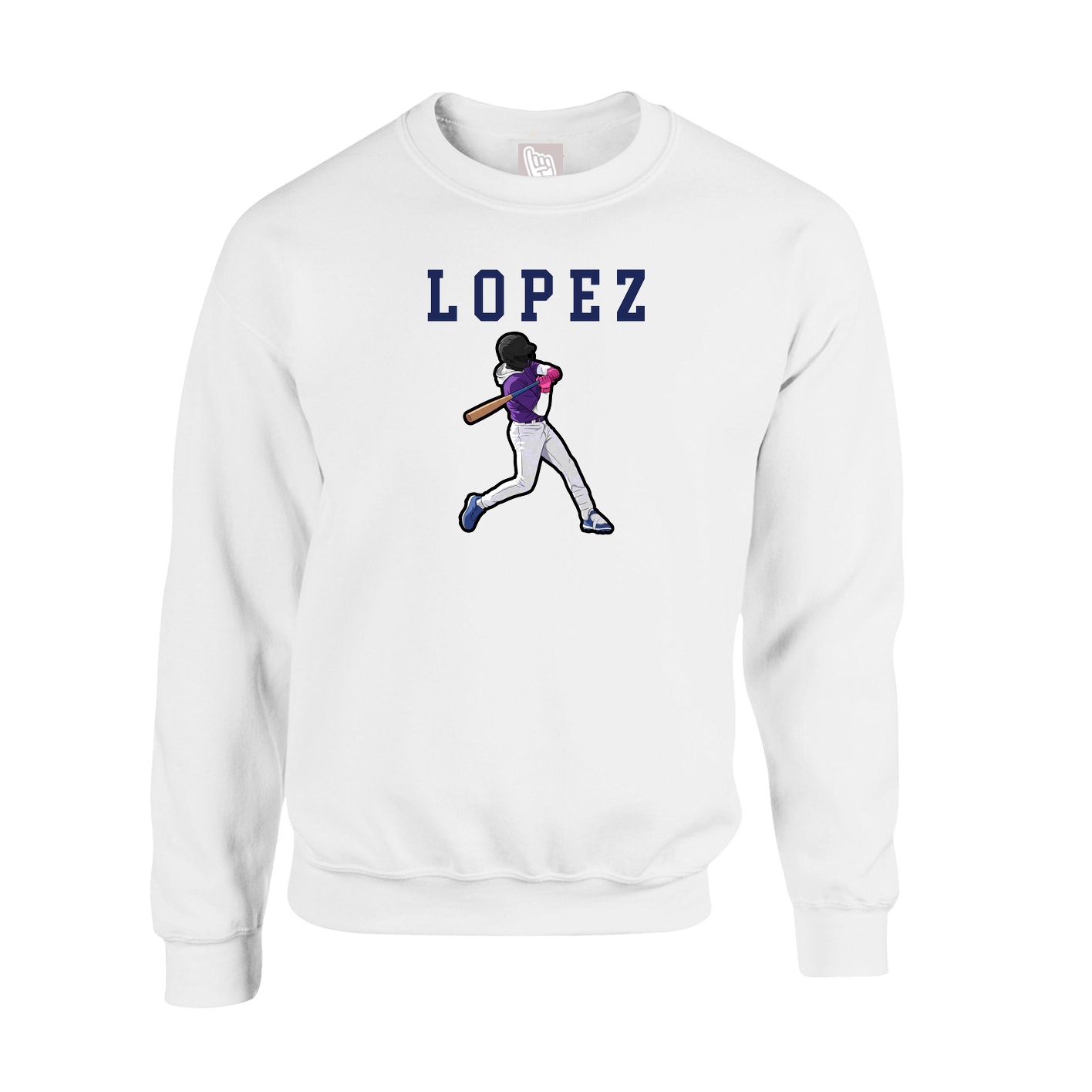 Fleece Crew — Shirsey in White