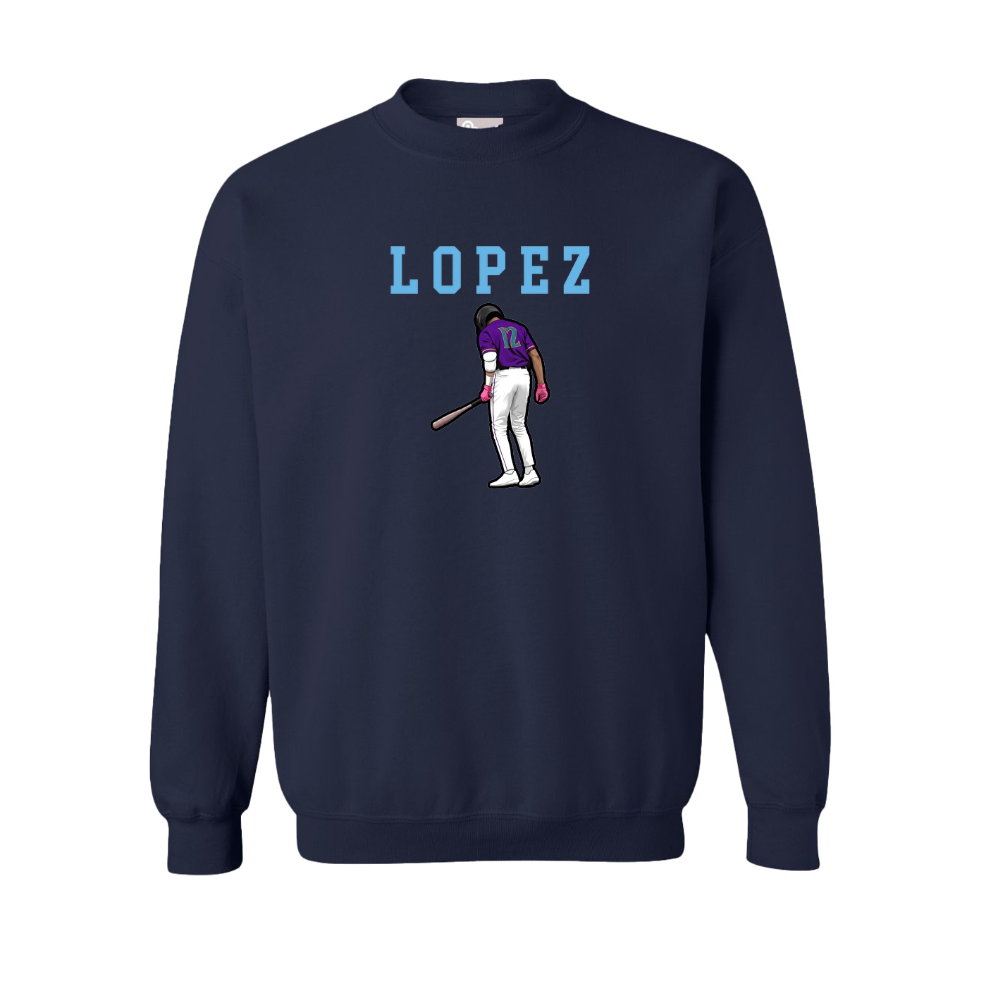Fleece Crew — Shirsey in Navy
