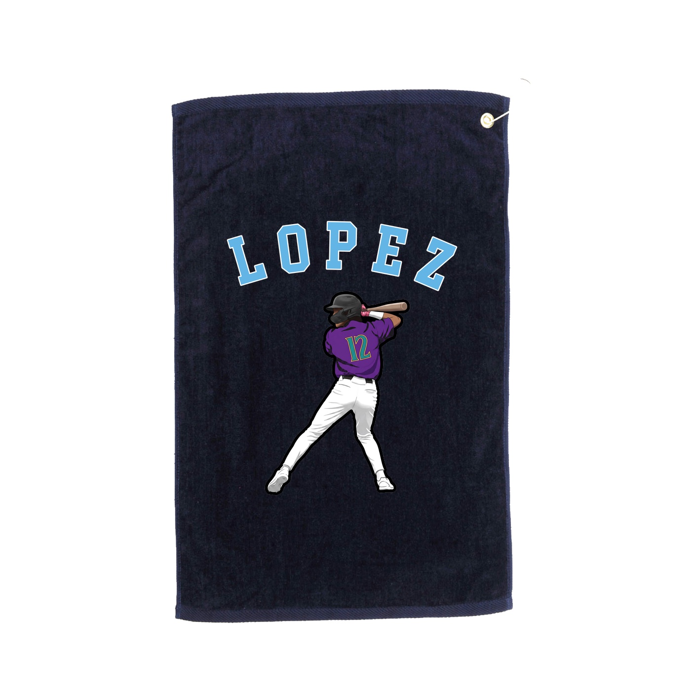 Golf Towel — Shirsey Arch in Navy
