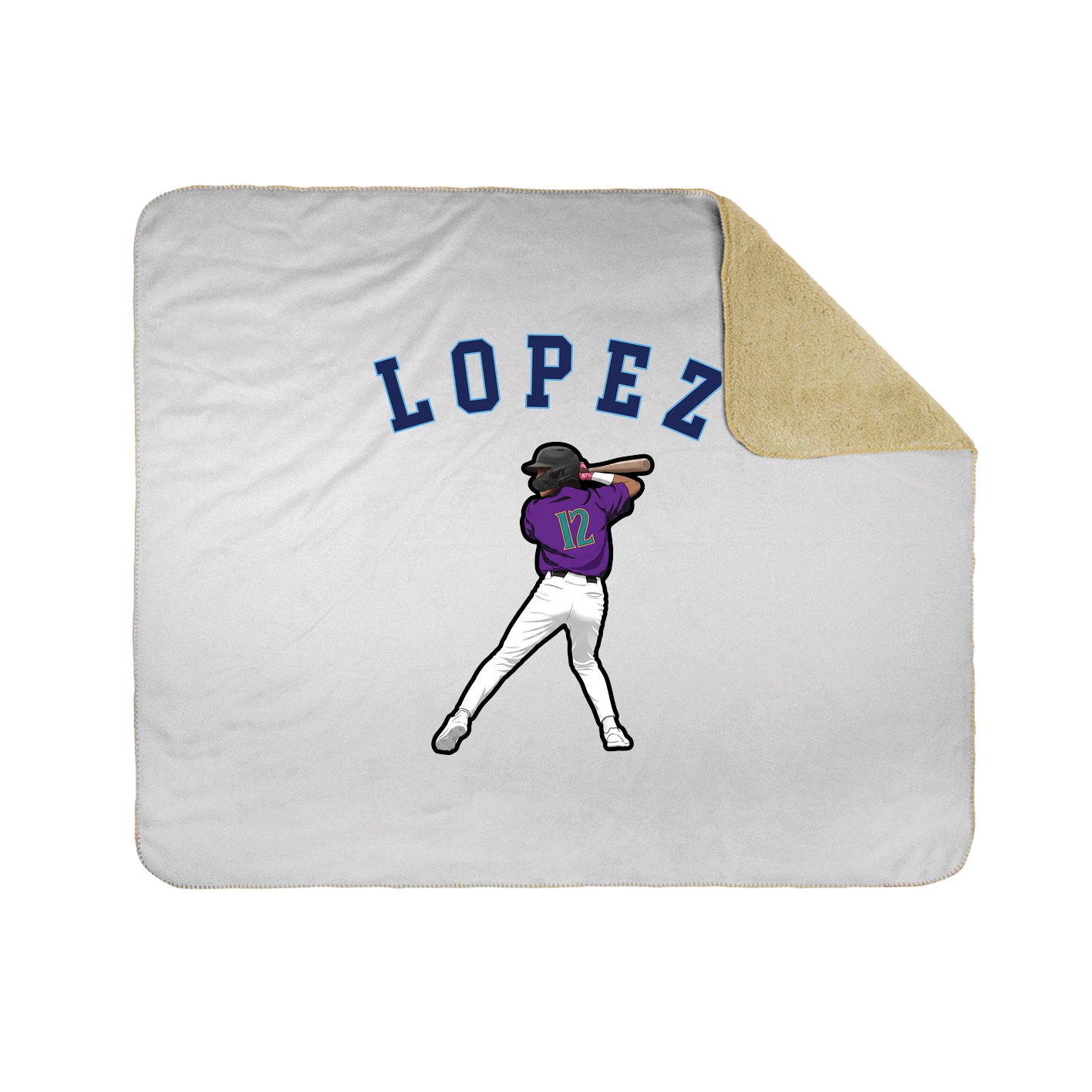 Throw Blanket — Shirsey Arch in White