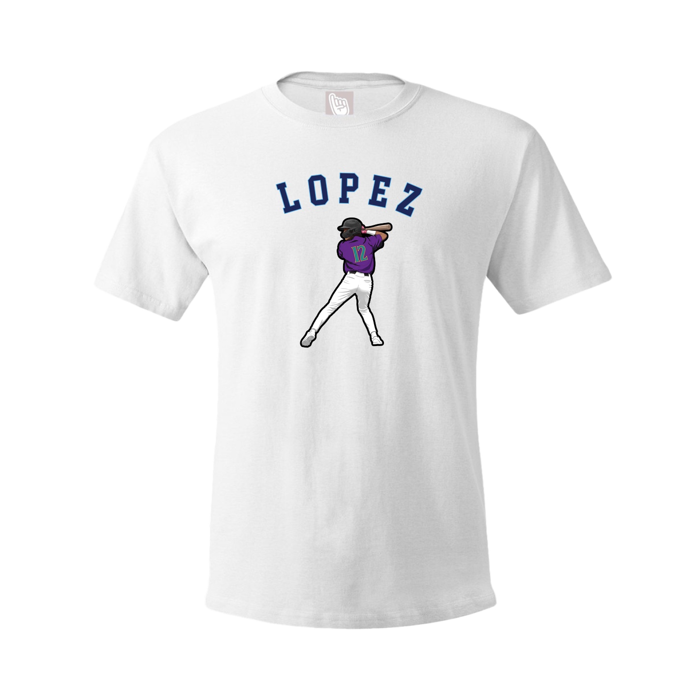 Youth Tee — Shirsey Arch in White