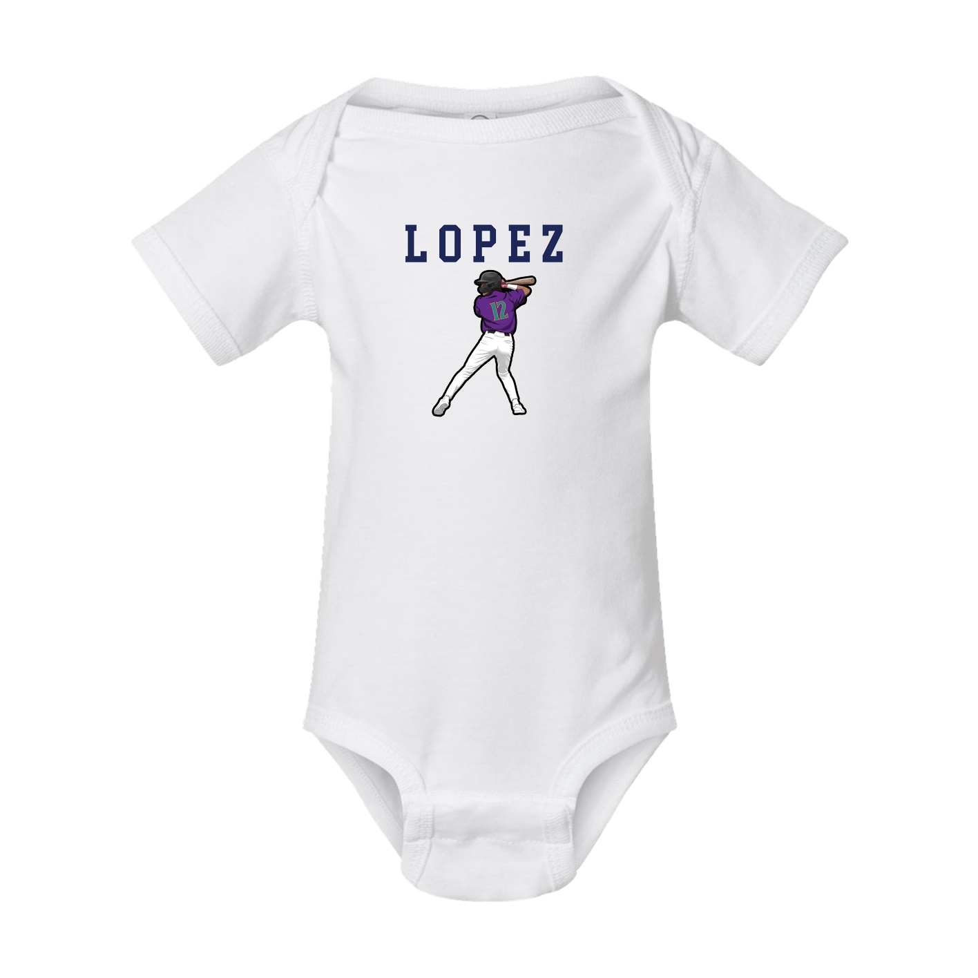 Baby Onesie — Shirsey in White