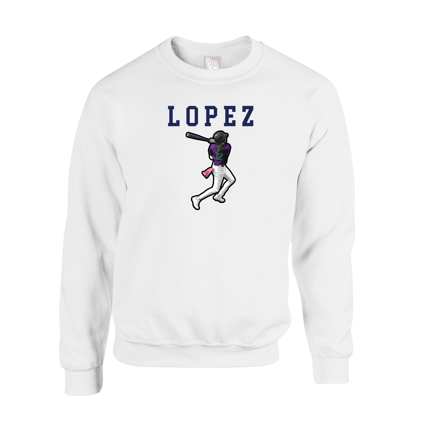 Fleece Crew — Shirsey in White