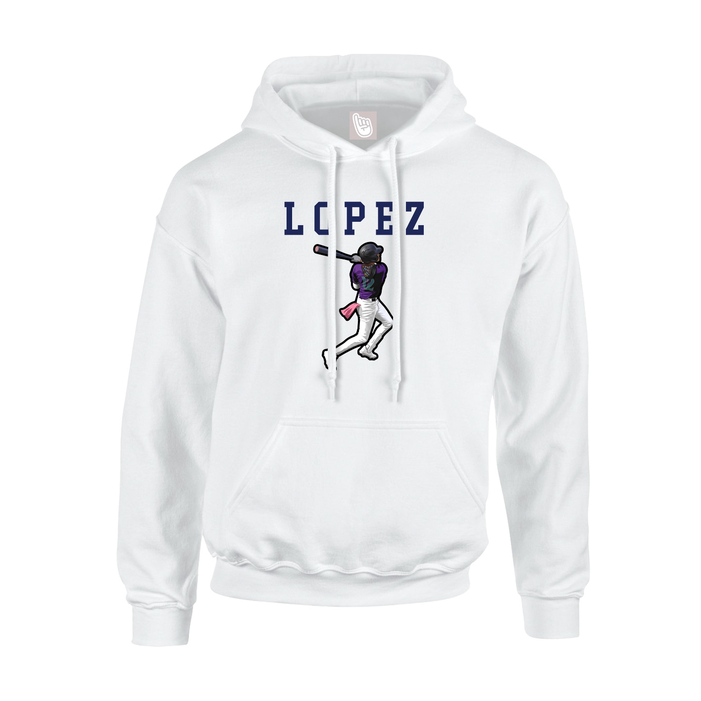 Youth Hoodie — Shirsey in White