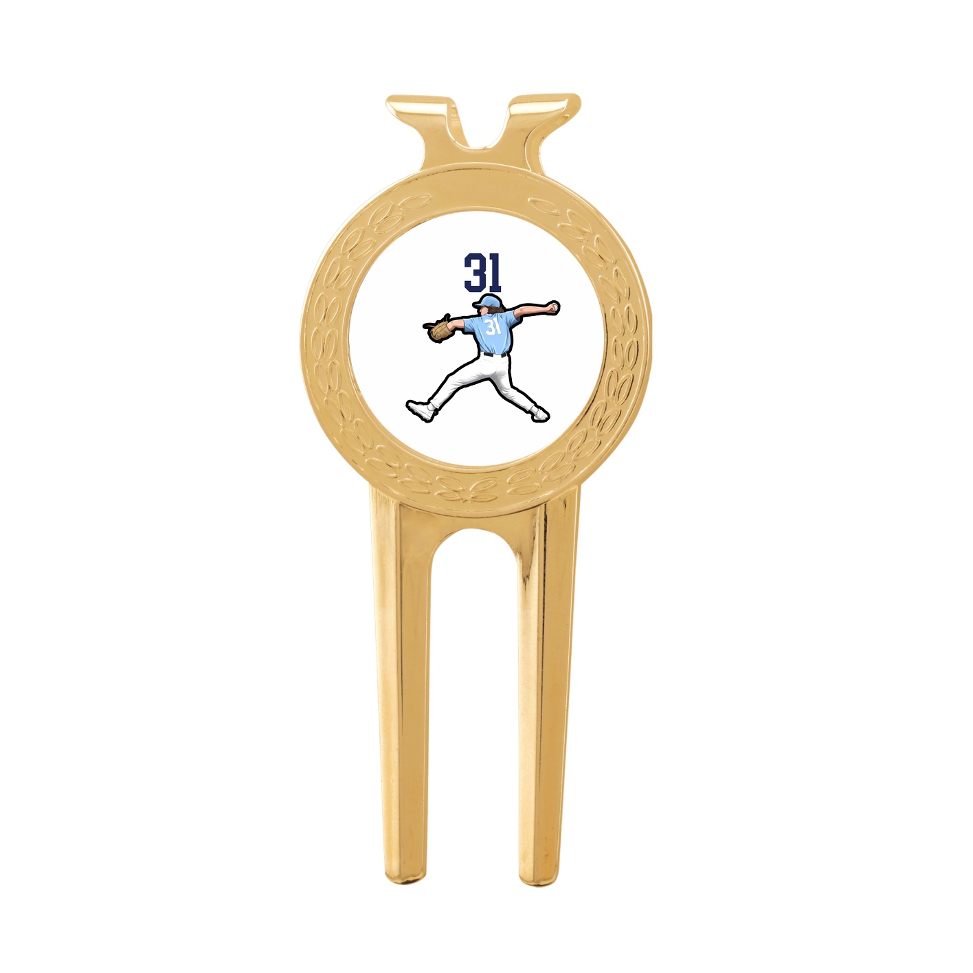 Divot Tool with Ball Marker — Number Top in Classic